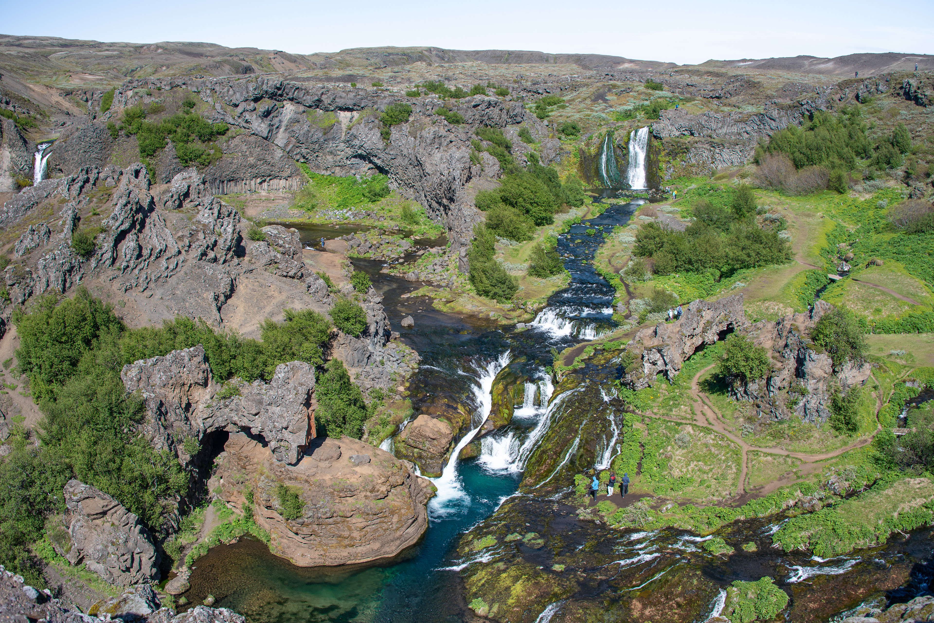 Although Gjáin doesn't cover a large area it is loaded with places to take photos