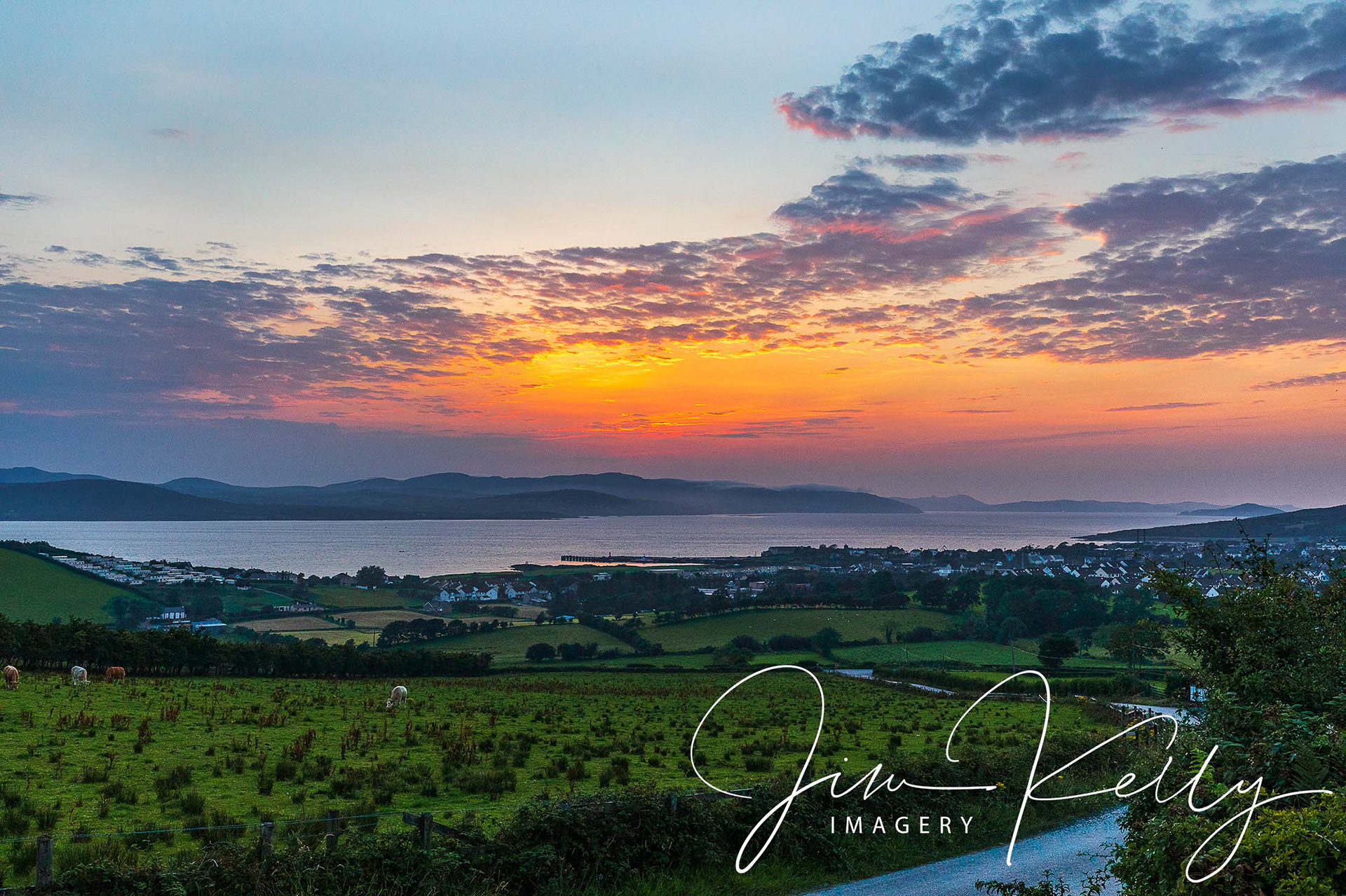 Sunset at Buncrana (Ref: DIG14749)
