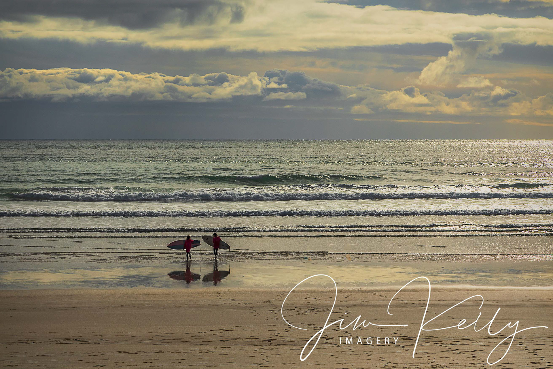 Going Surfing on Inchydoney Strand (Ref: DIG11018)