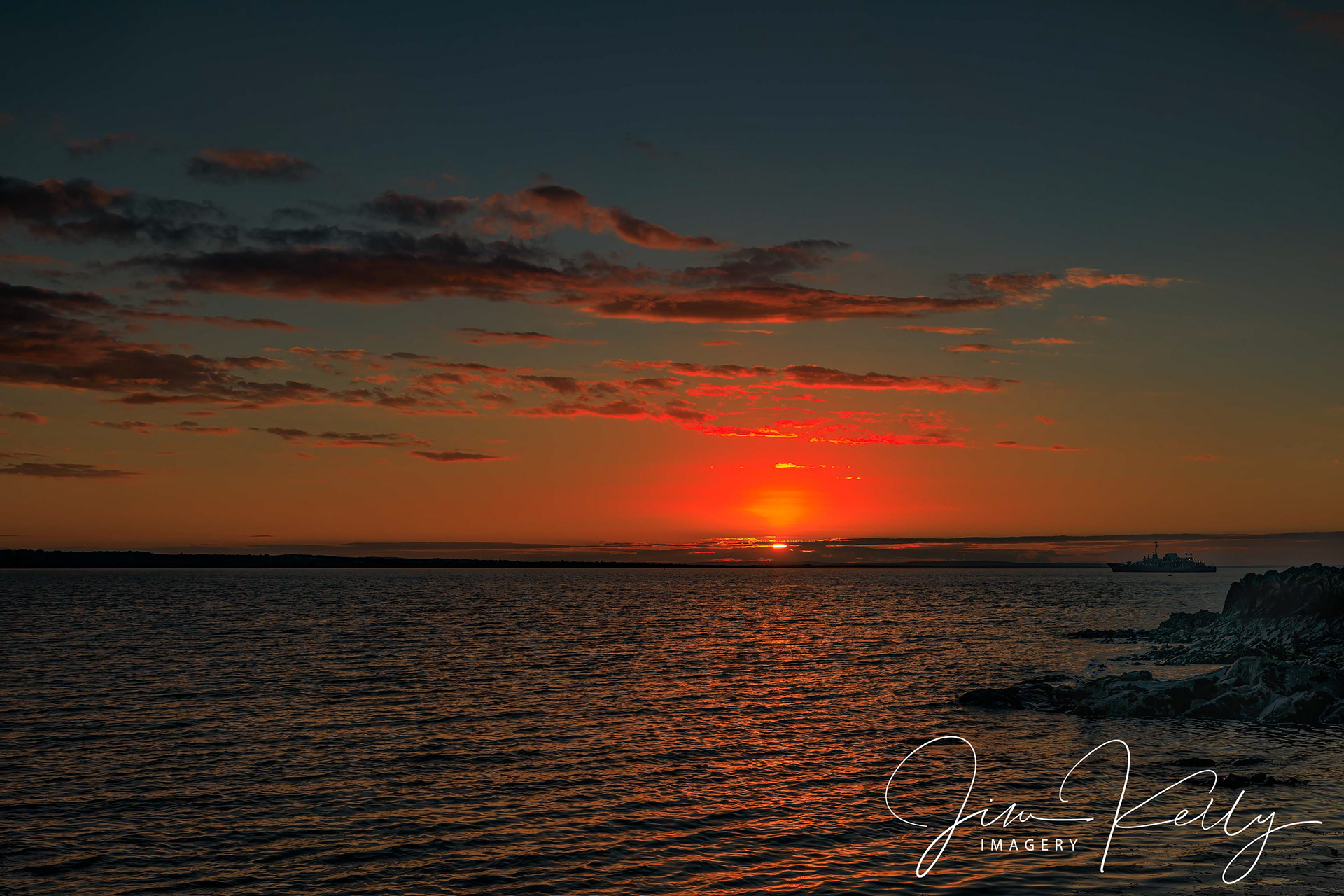 Skerries Sunset (Ref: DIG12056)