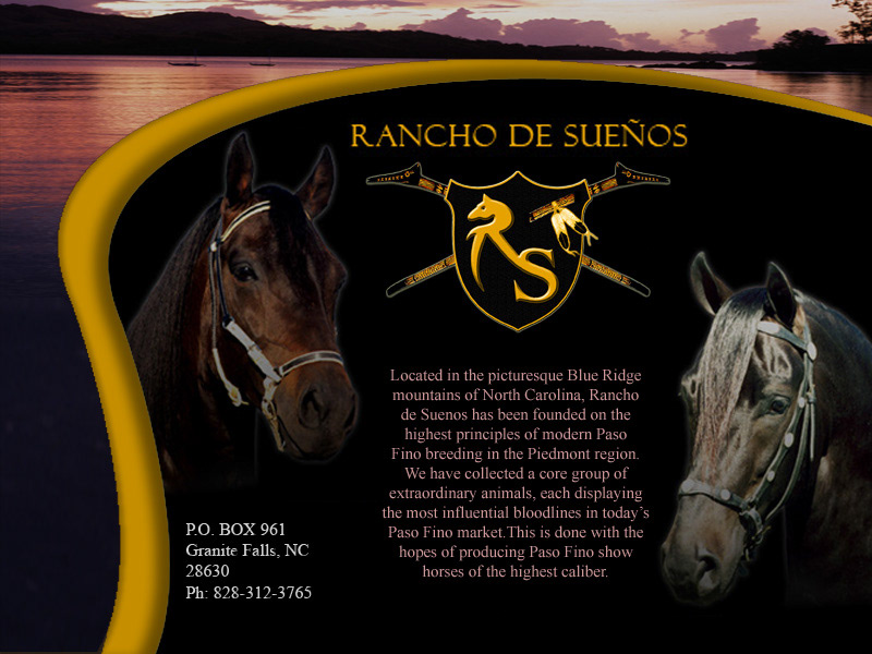 Rancho de Suenos Website