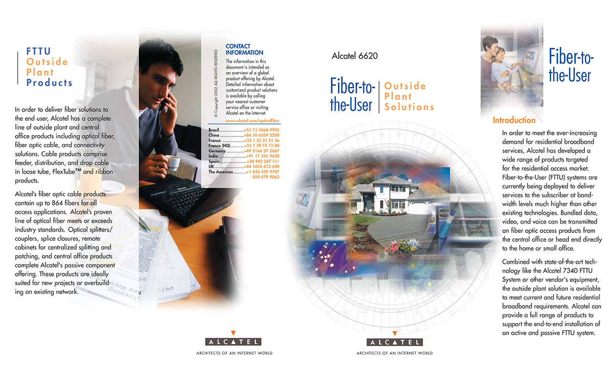 Alcatel Fiber-To-The Home Brochure