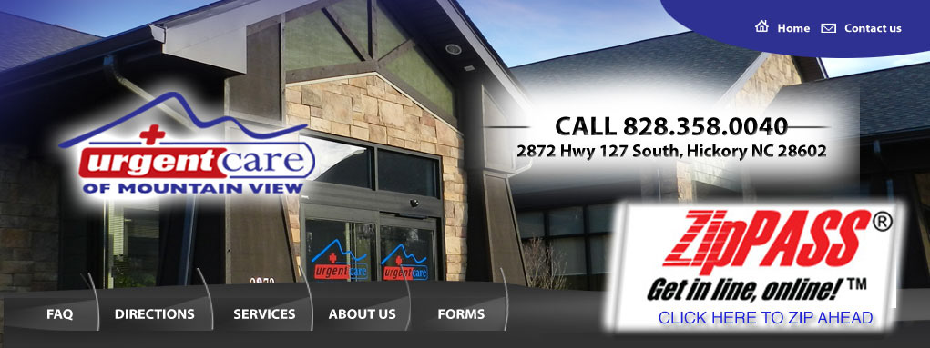 Urgent Care of Mountain View Website