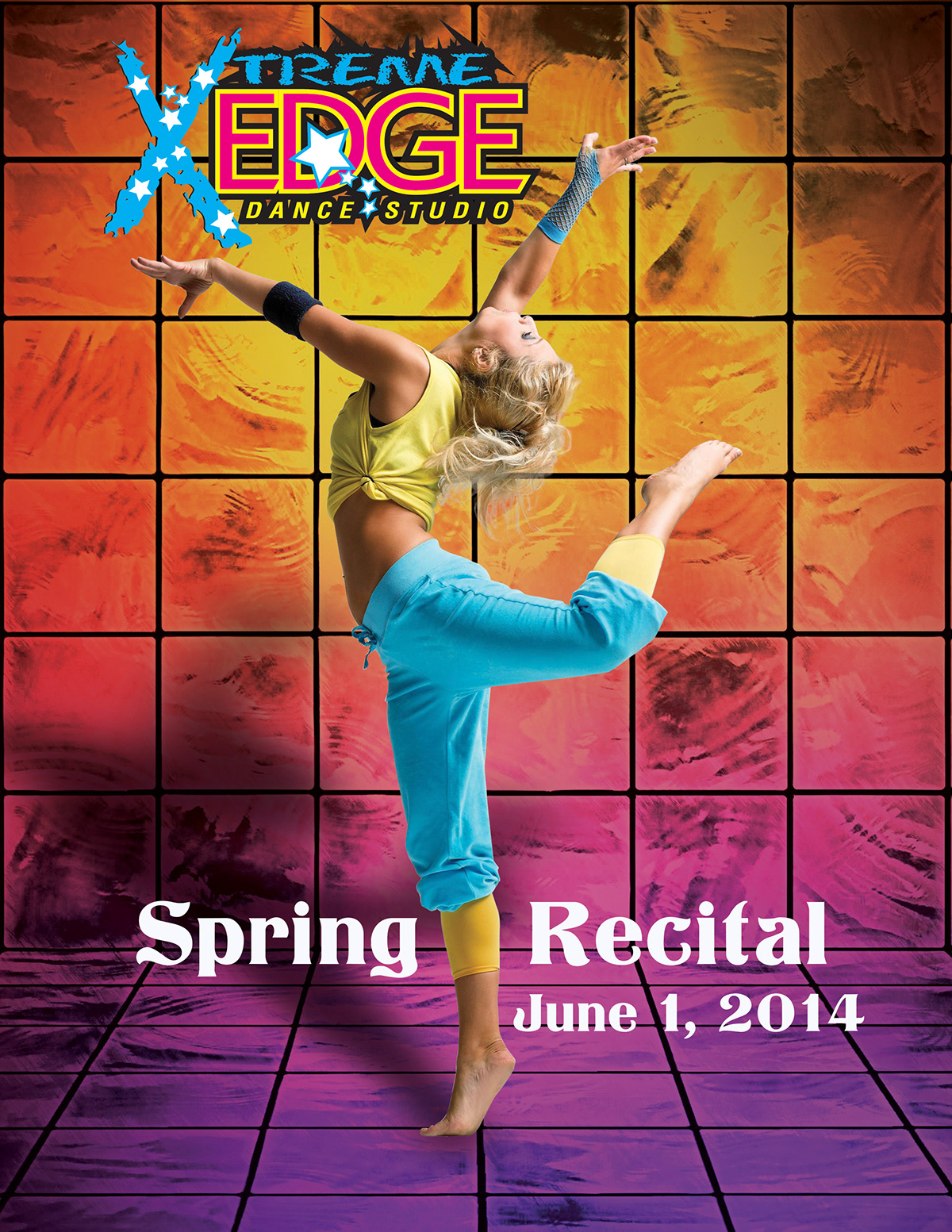 XtremeEDGE Dance Studio Logo & Booklet