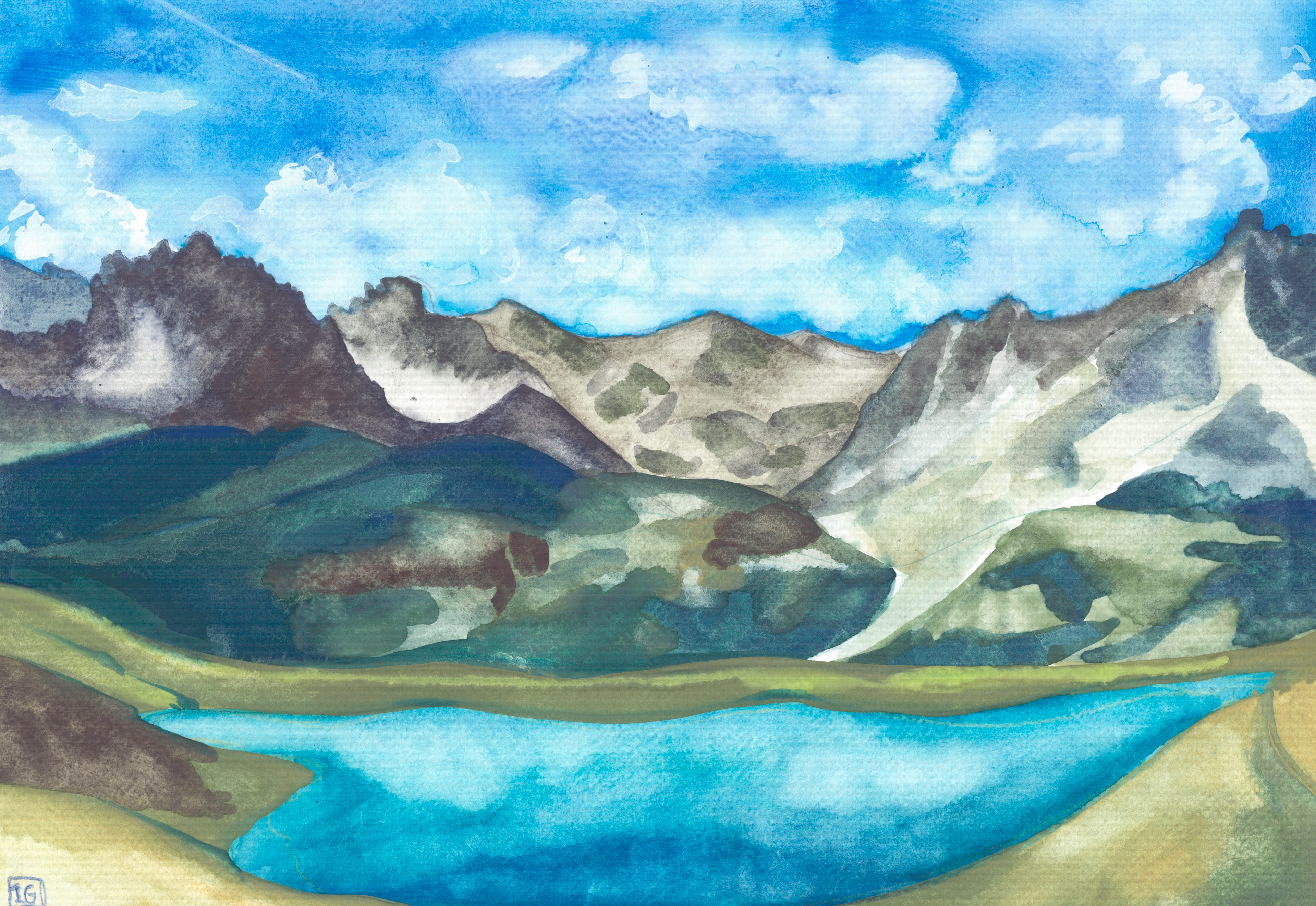 Lac Laremon, Névache