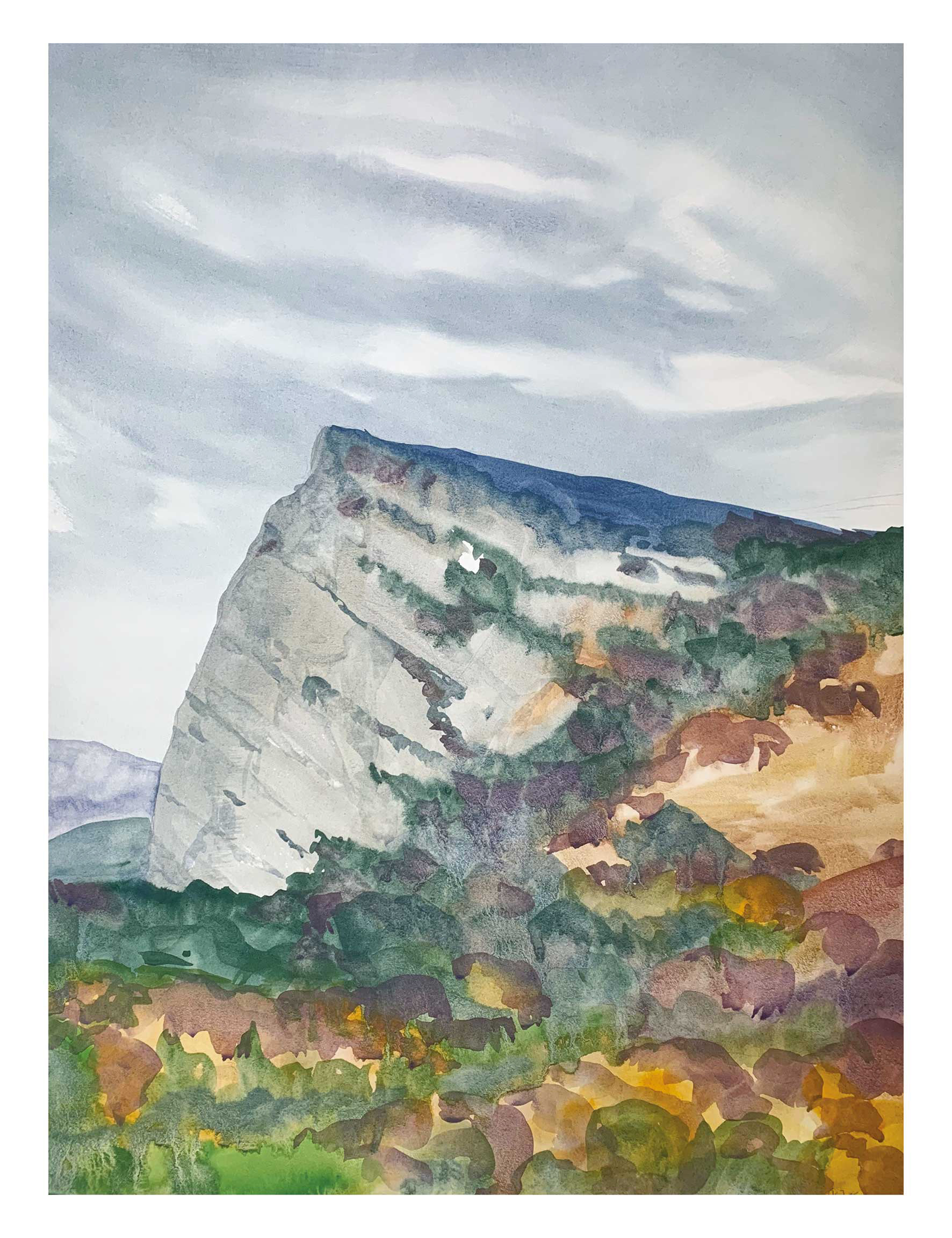 Calcaire-50x65 cm, 2025