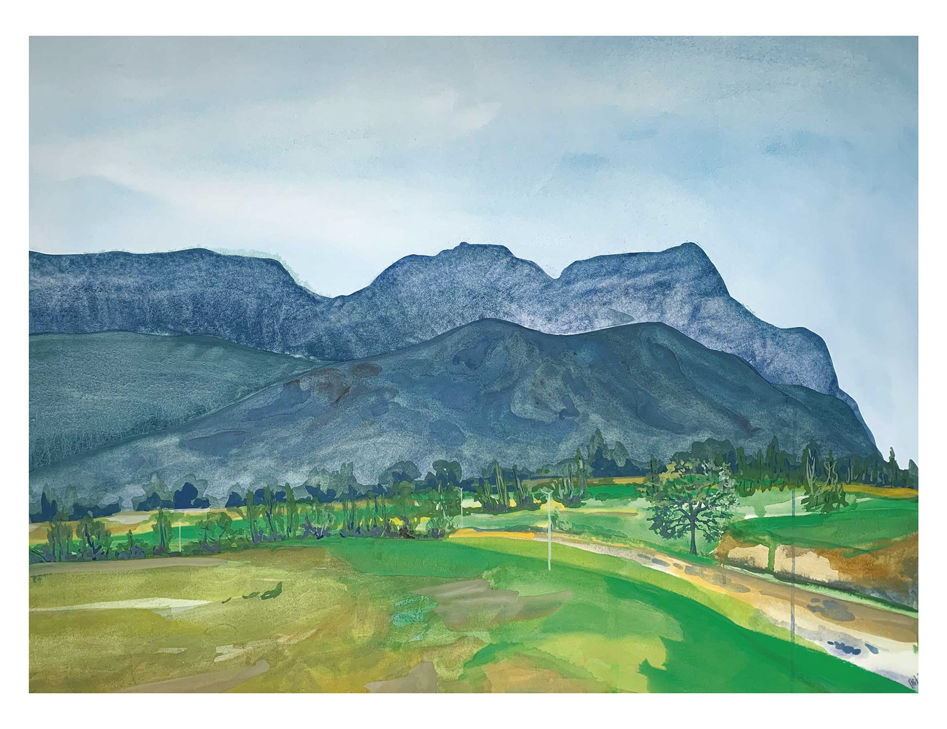 Saint-Joseph, 50x65 cm, 2025