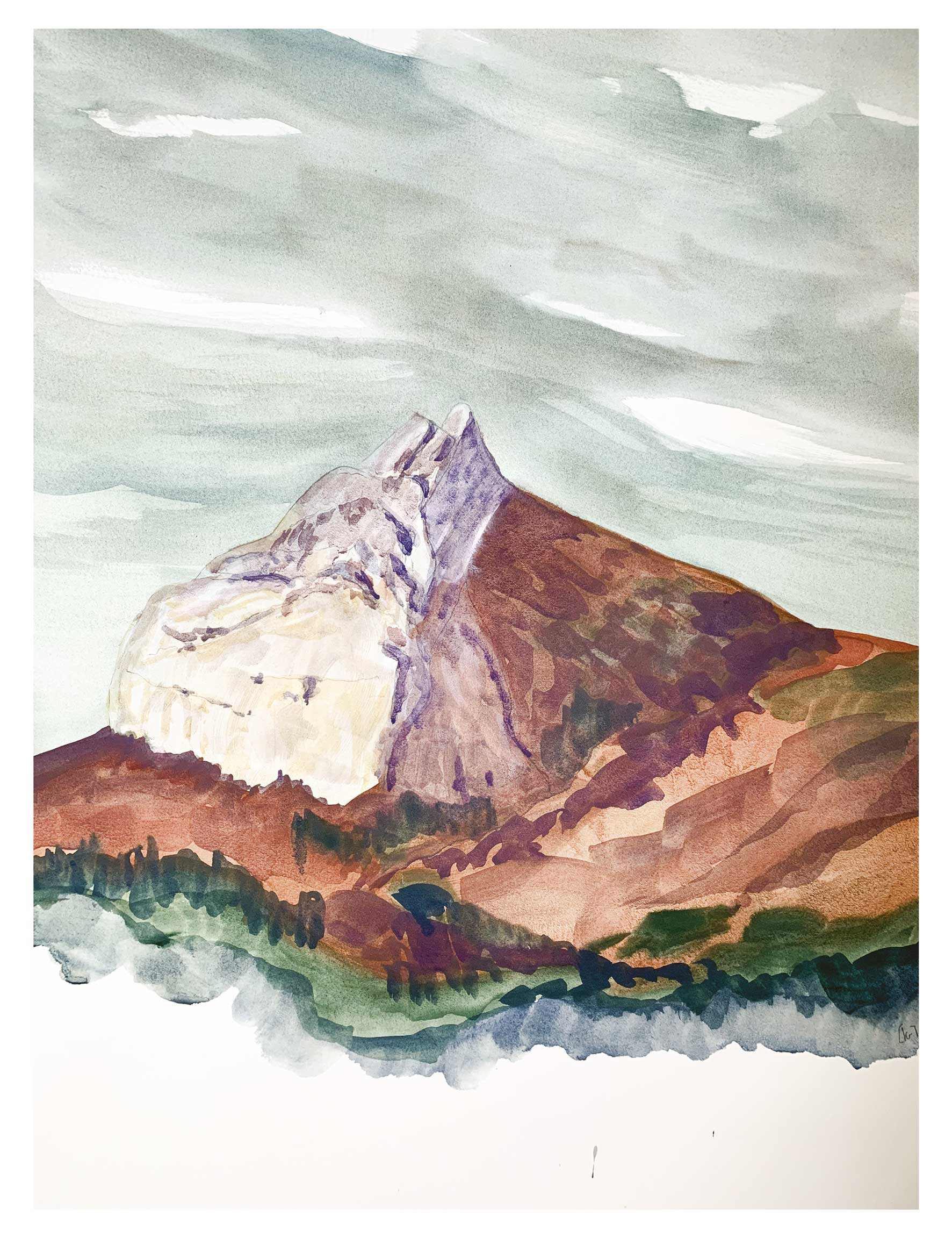 Néron-Isère, 50X65 cm 2025
