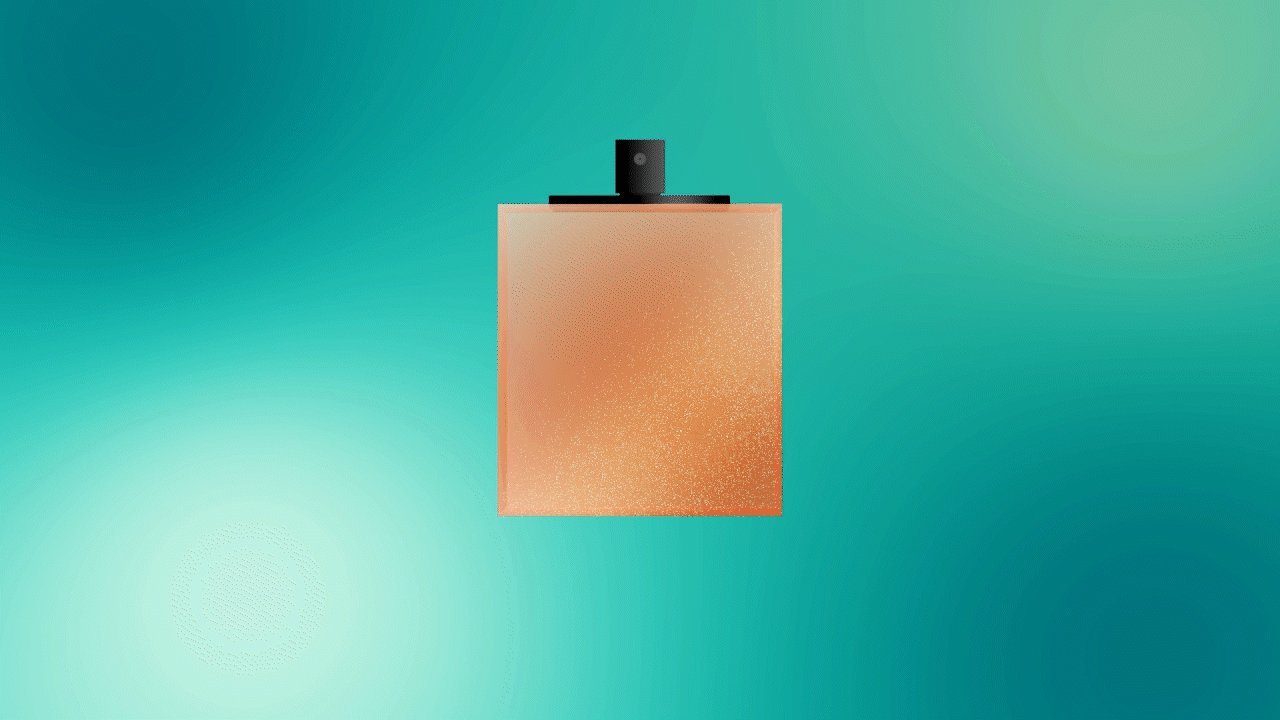 Perfume spray motion