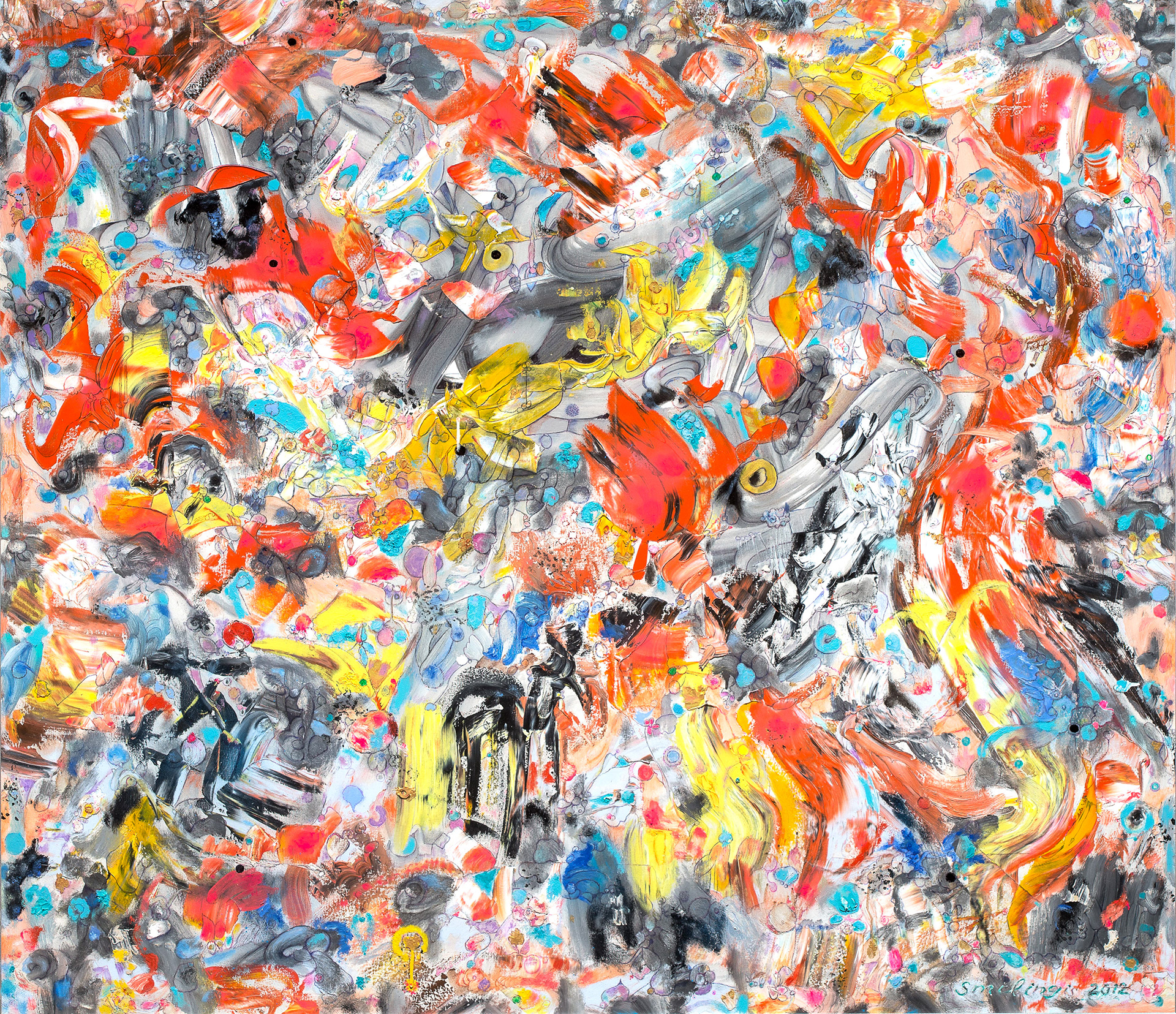 Anxiety, 130 x 150 cm, 2012