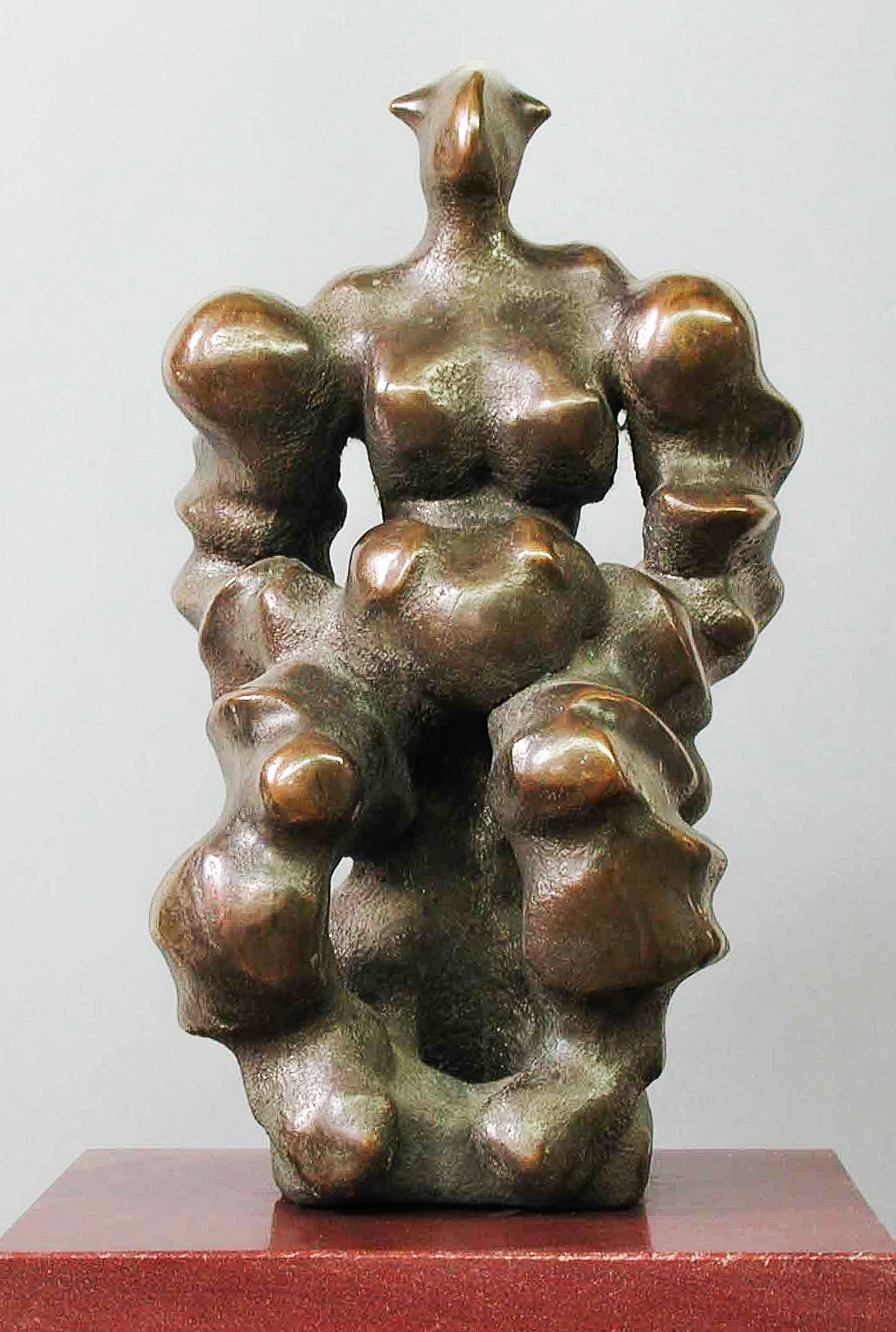 King I, bronze, H 29 cm, 1979