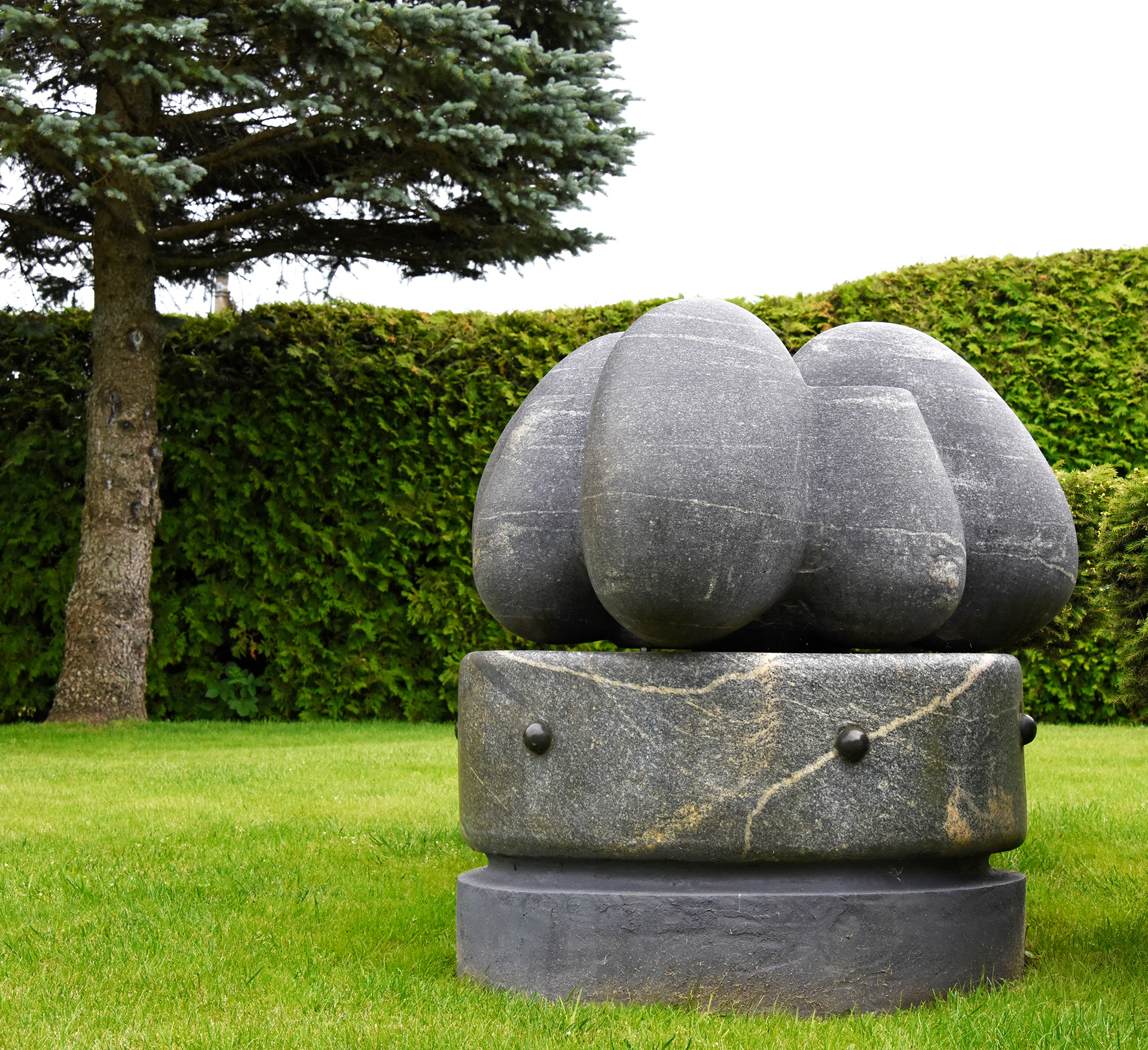 Myth, granite, bronze H 95 cm, 1983