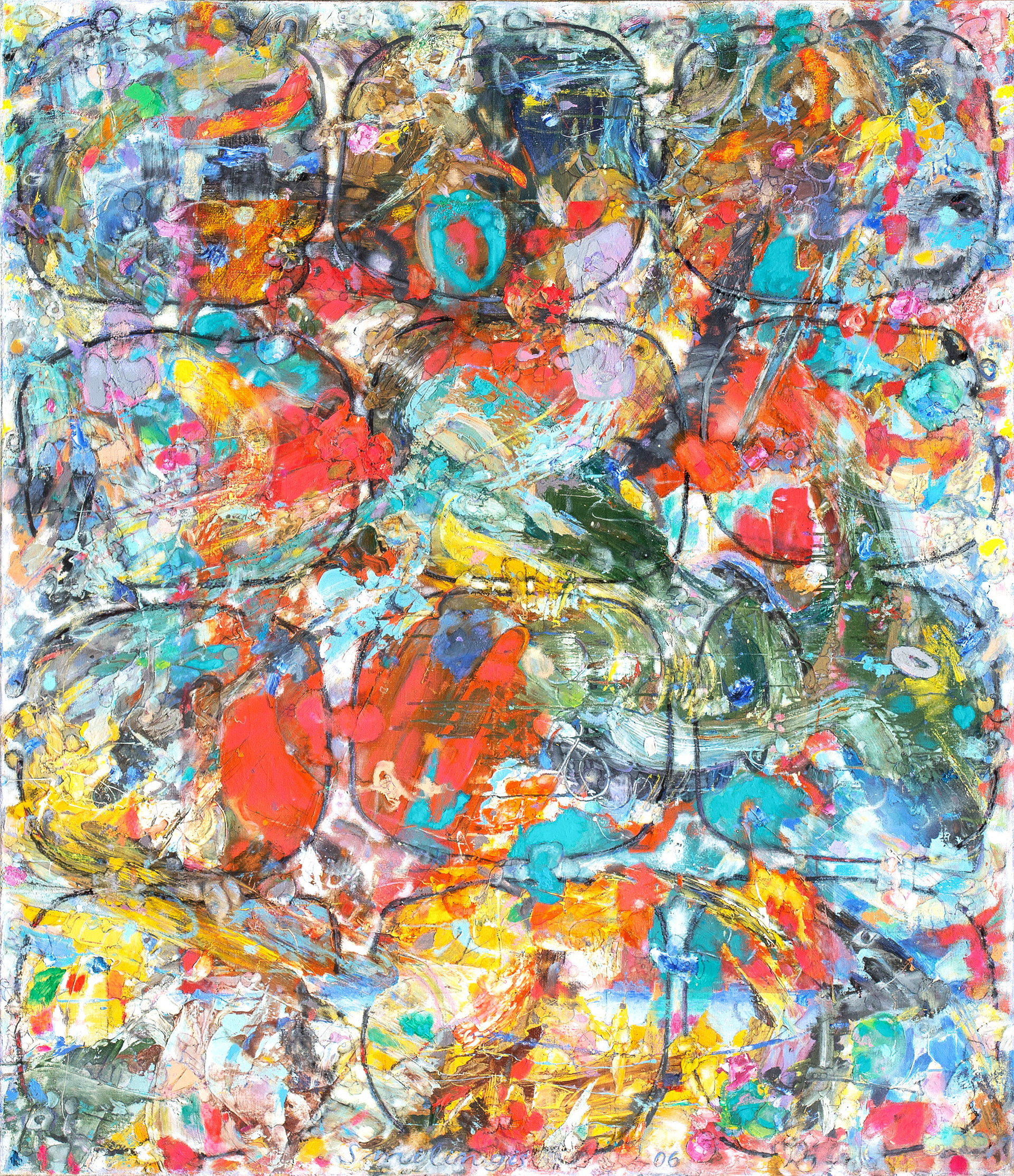 Explosion, 150 x 130 cm, 2006