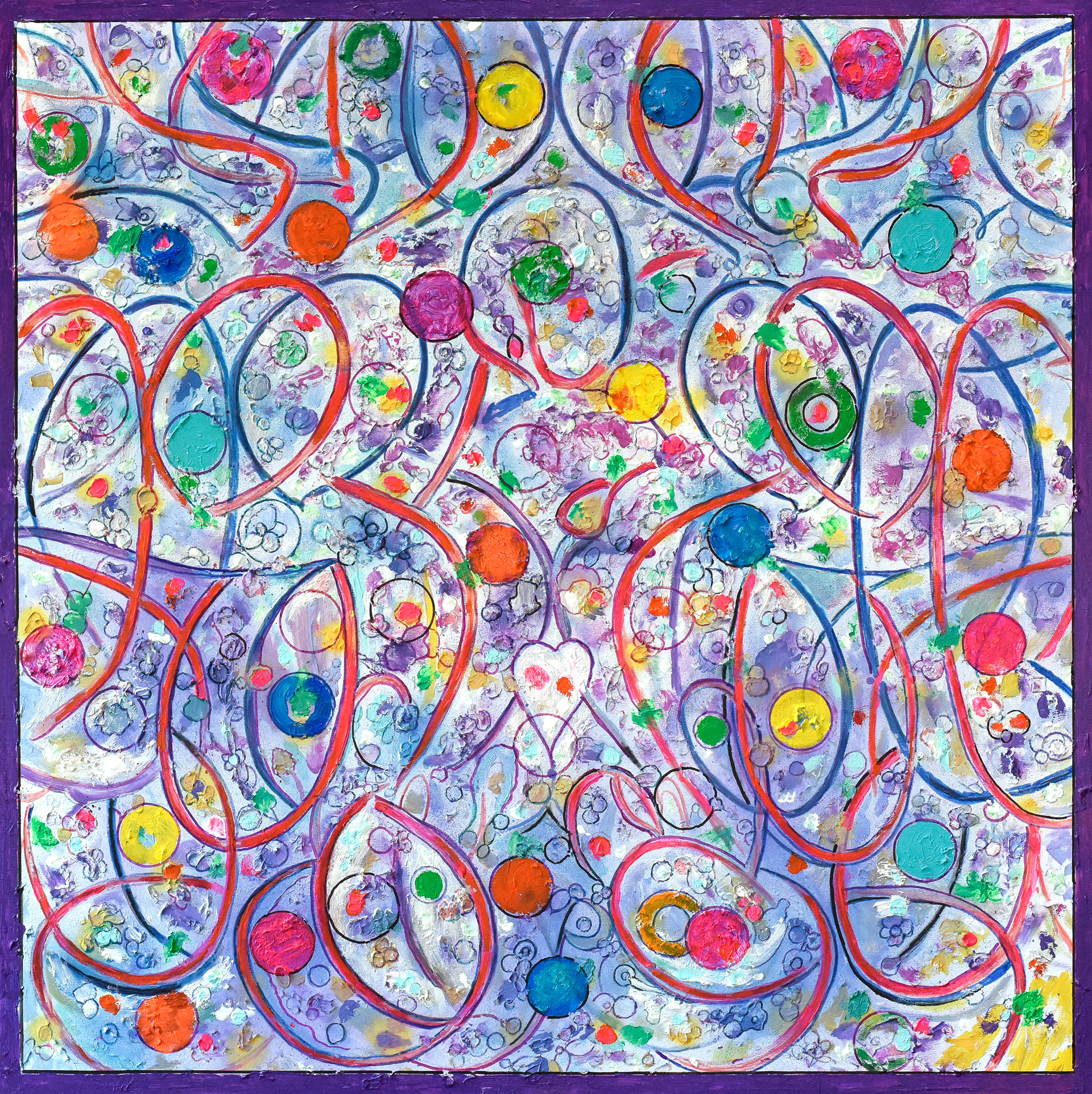 Playfulness, 100 x 100 cm, 2019