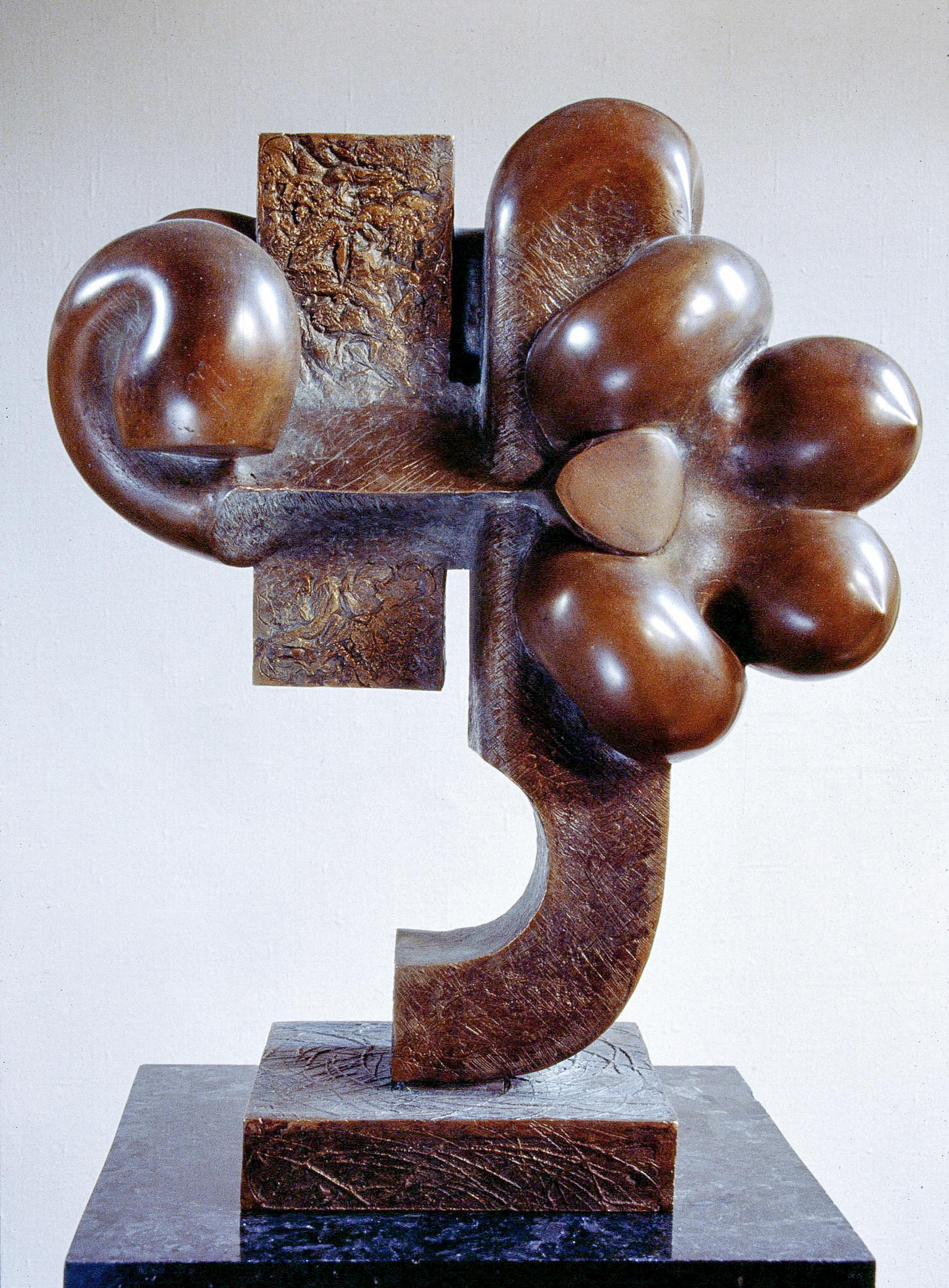 Flowering VI, bronze, H 49, 1995