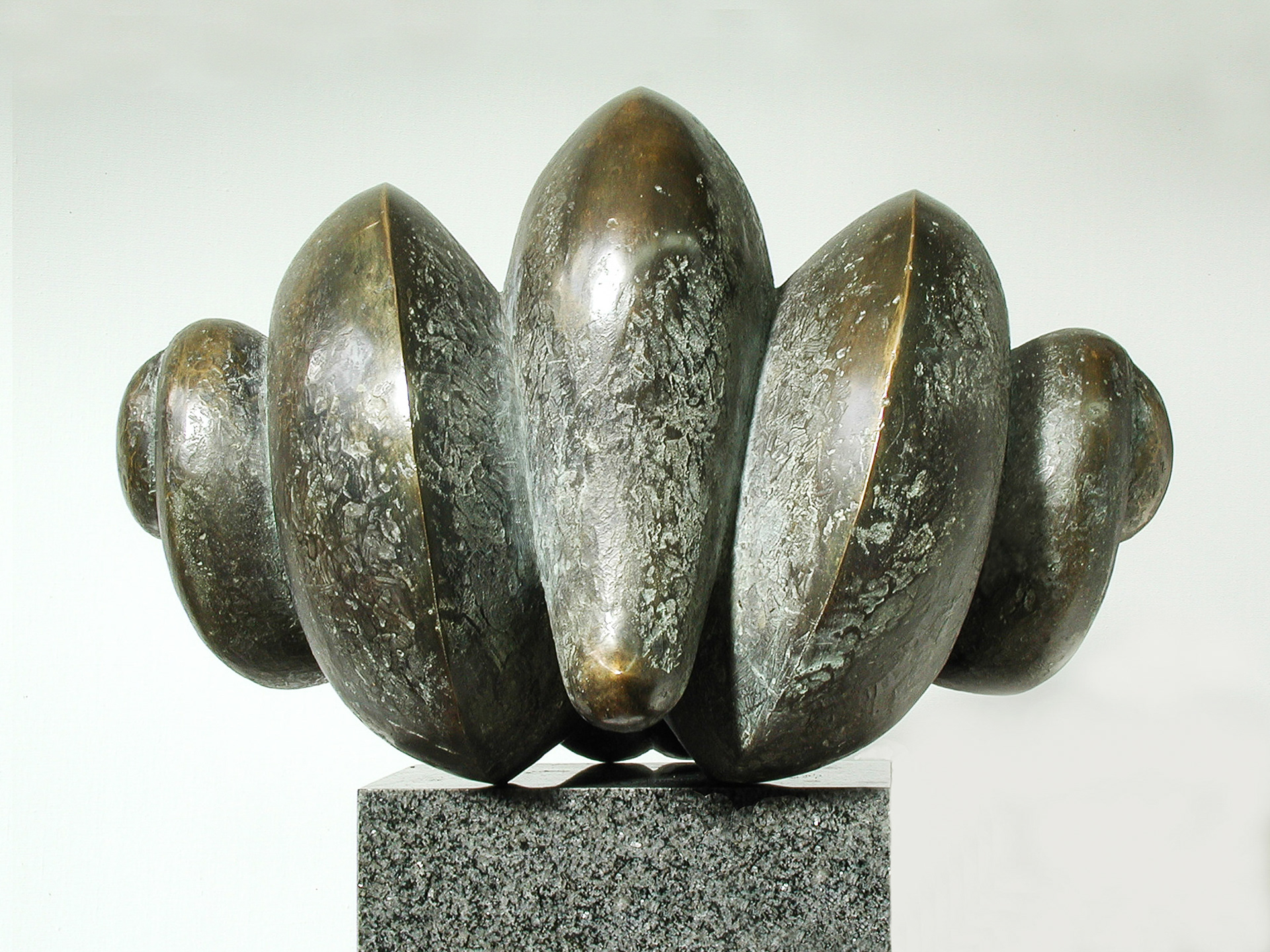 Bird Requiem, bronze, L 45 cm, 1981