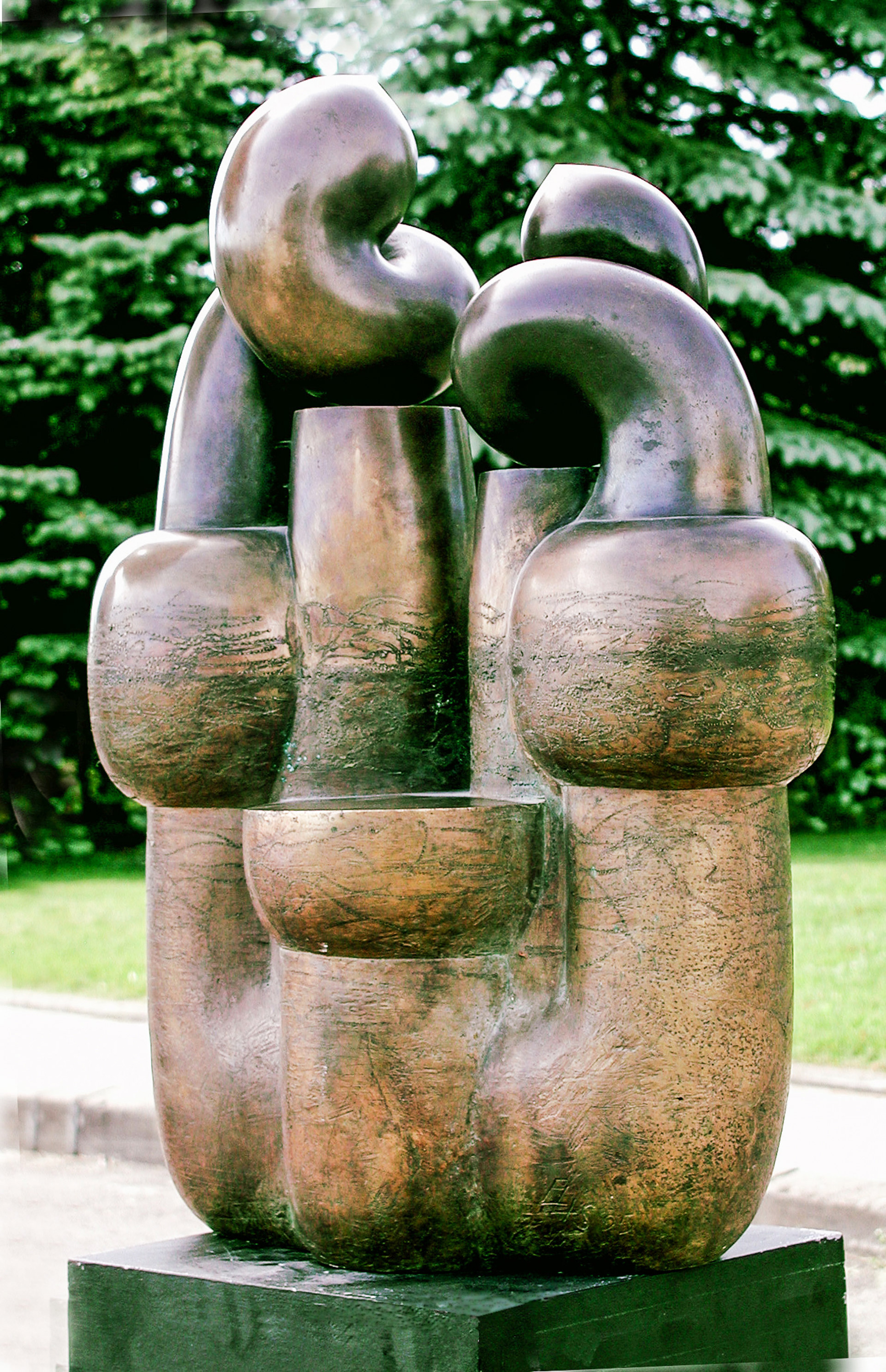 Rebirth, bronze, H 67, 1995
