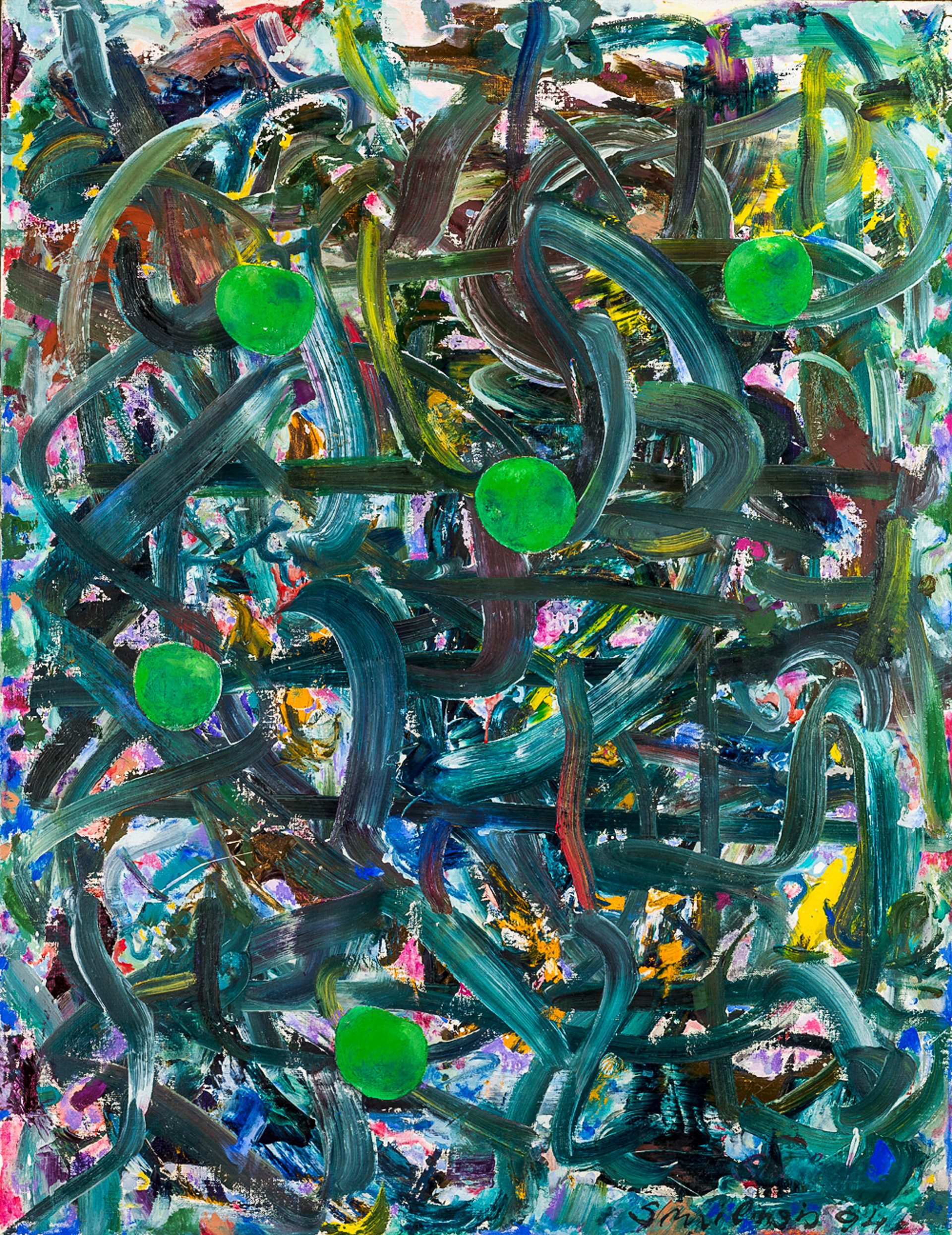 Apples, 125 x 95 cm, 1994