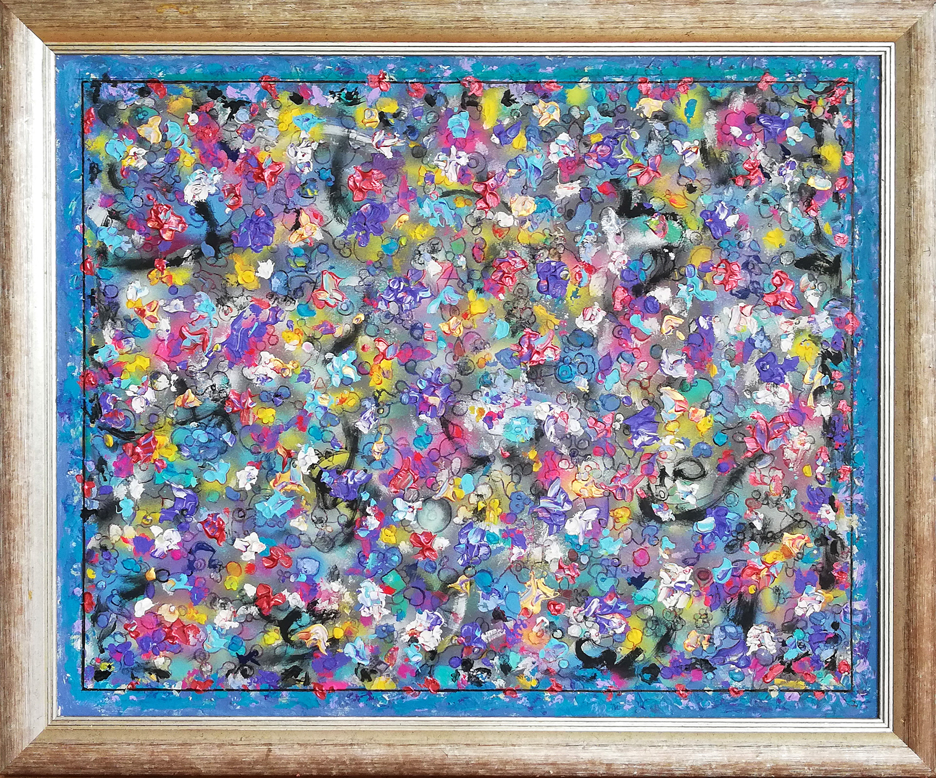 Flowers, 85 x 105 cm, 2020
