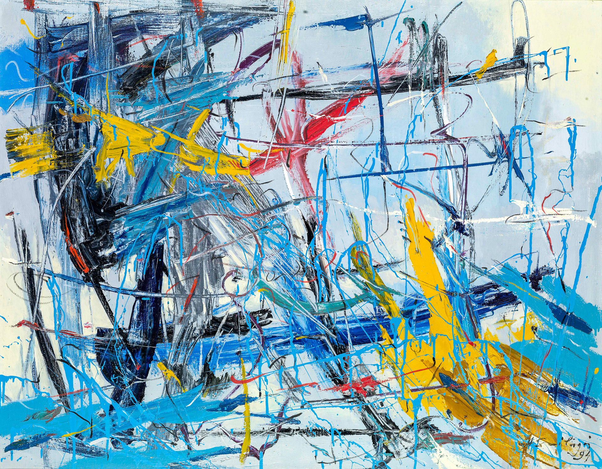 Mind, 80 x 100 cm, 1994