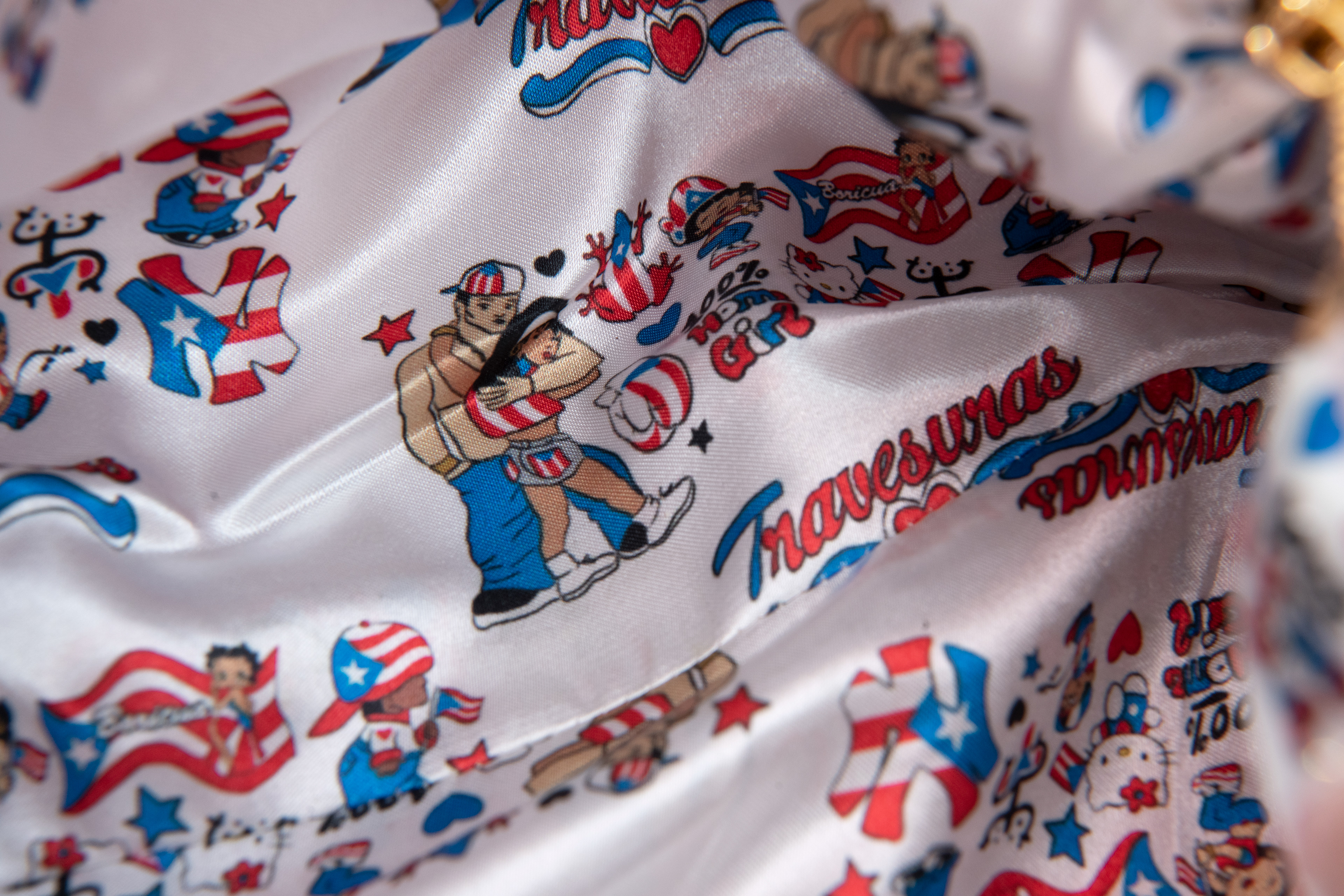 Interior of Butter Pecan Rican Bag