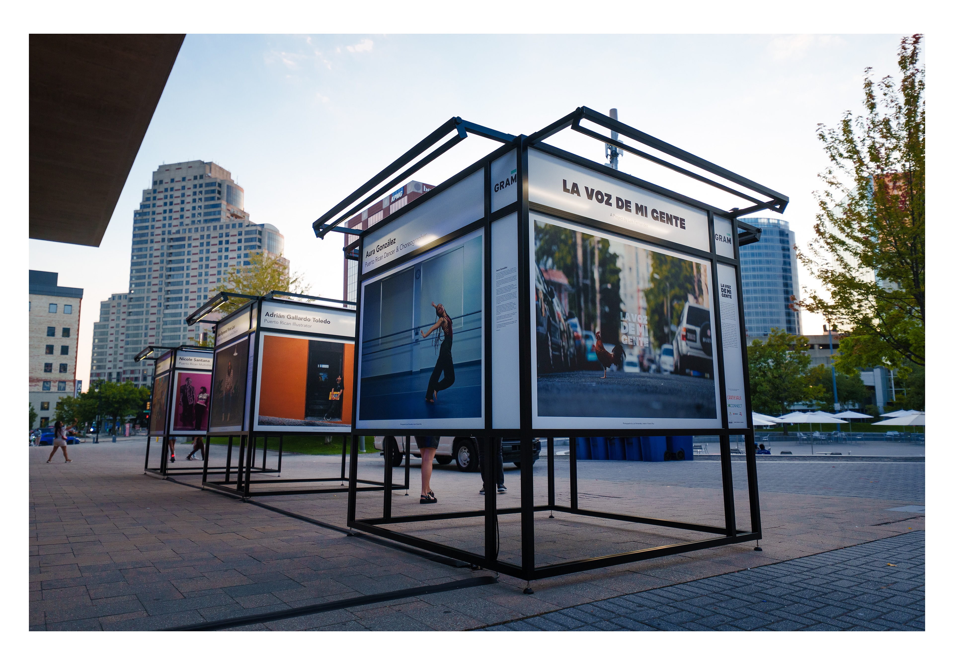 LA VOZ DE MI GENTE | 2025 | Photography Installation | Grand Rapids Art Museum