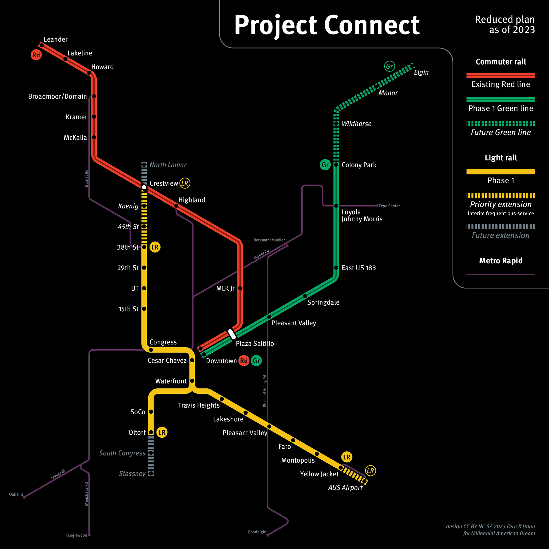 Reduced plan as of 2023