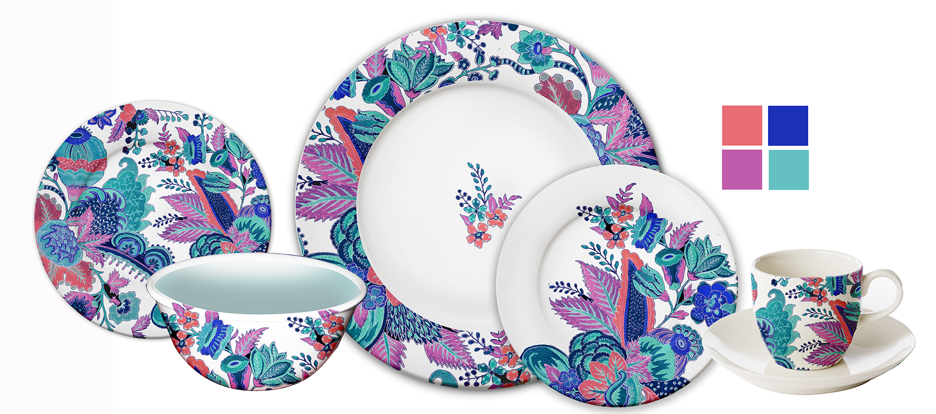 Persian Summer Dishware Collection