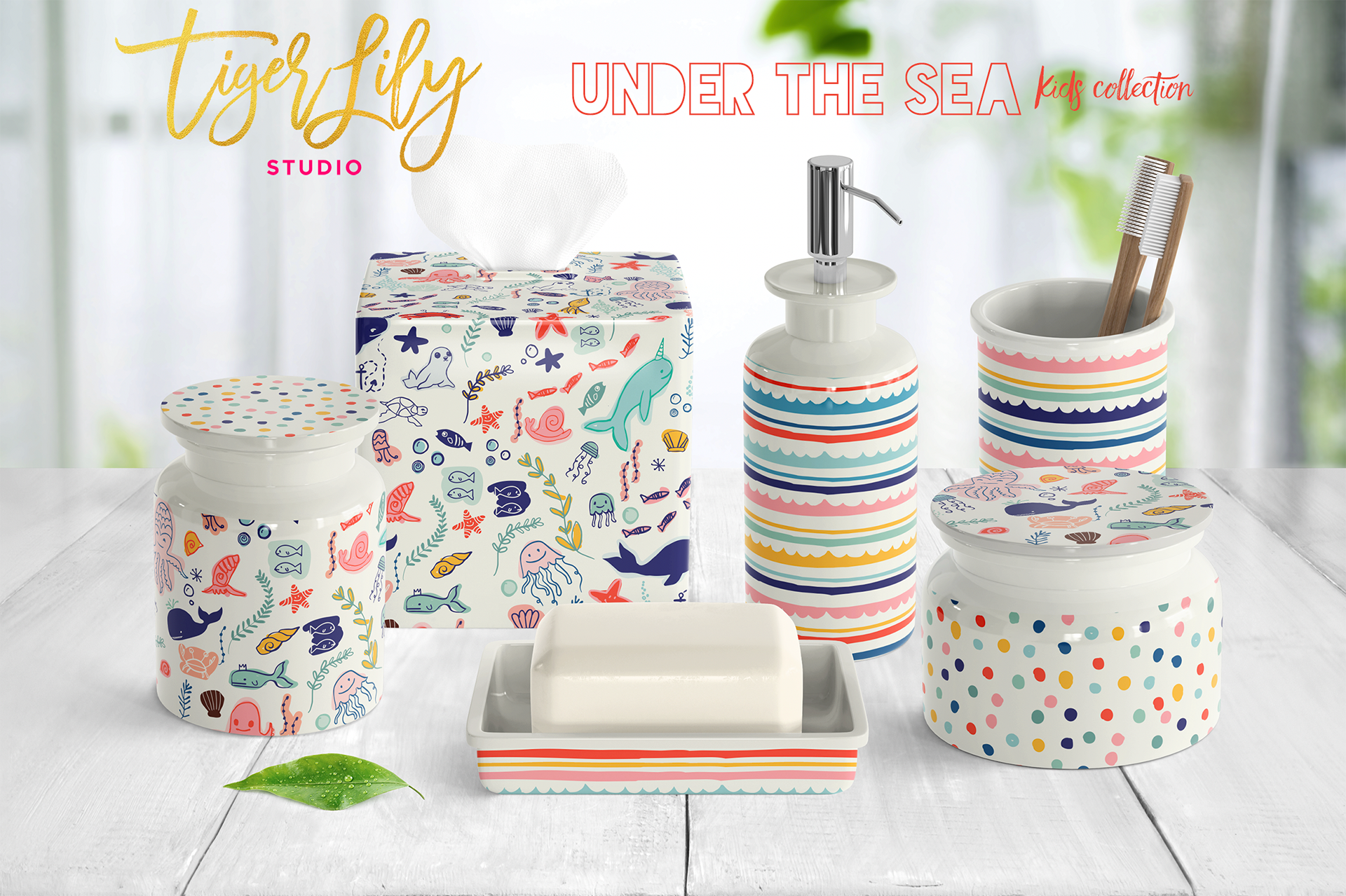 Under the Sea Bathroom Collection