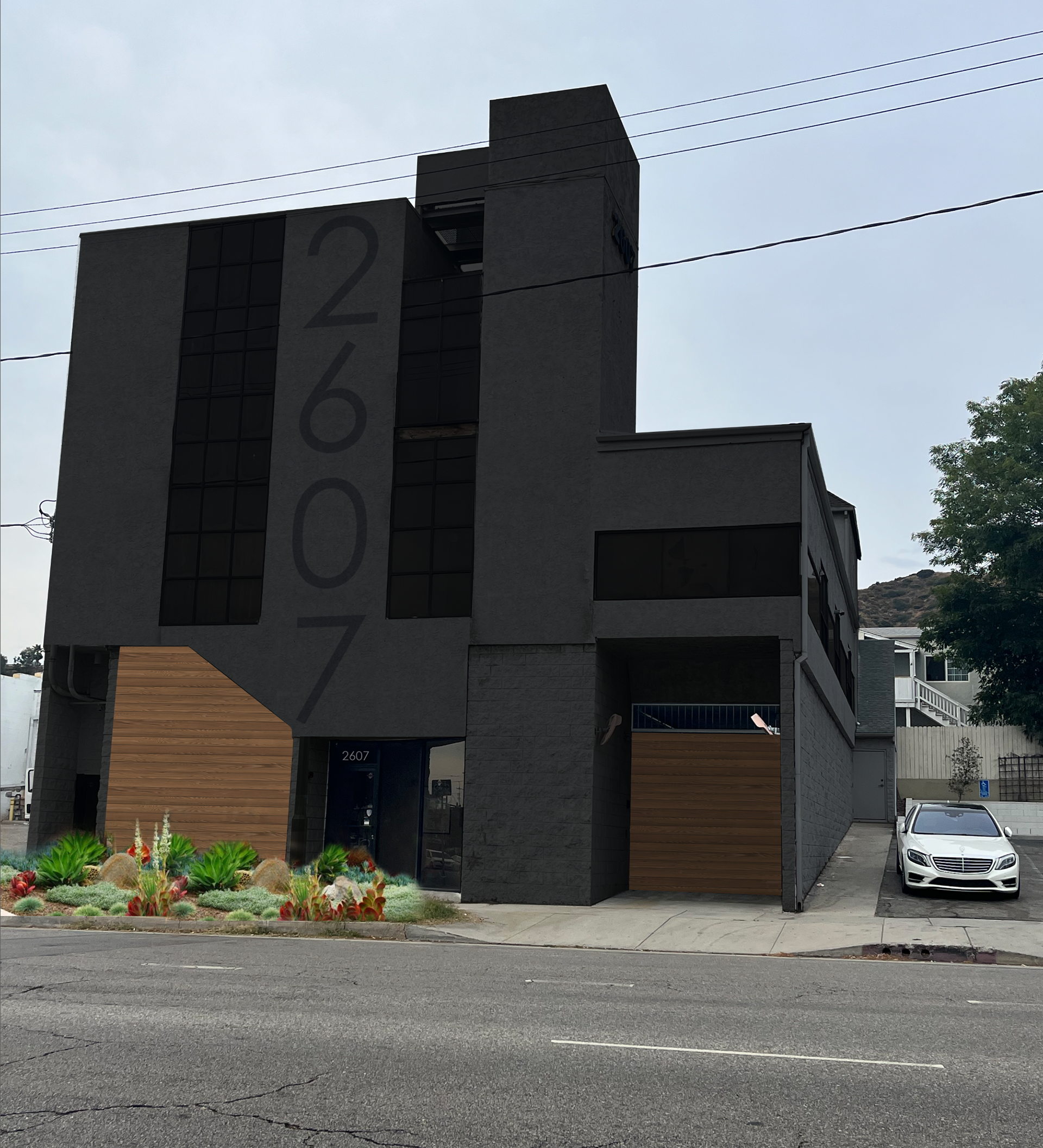 Exterior Design Concept for existing building