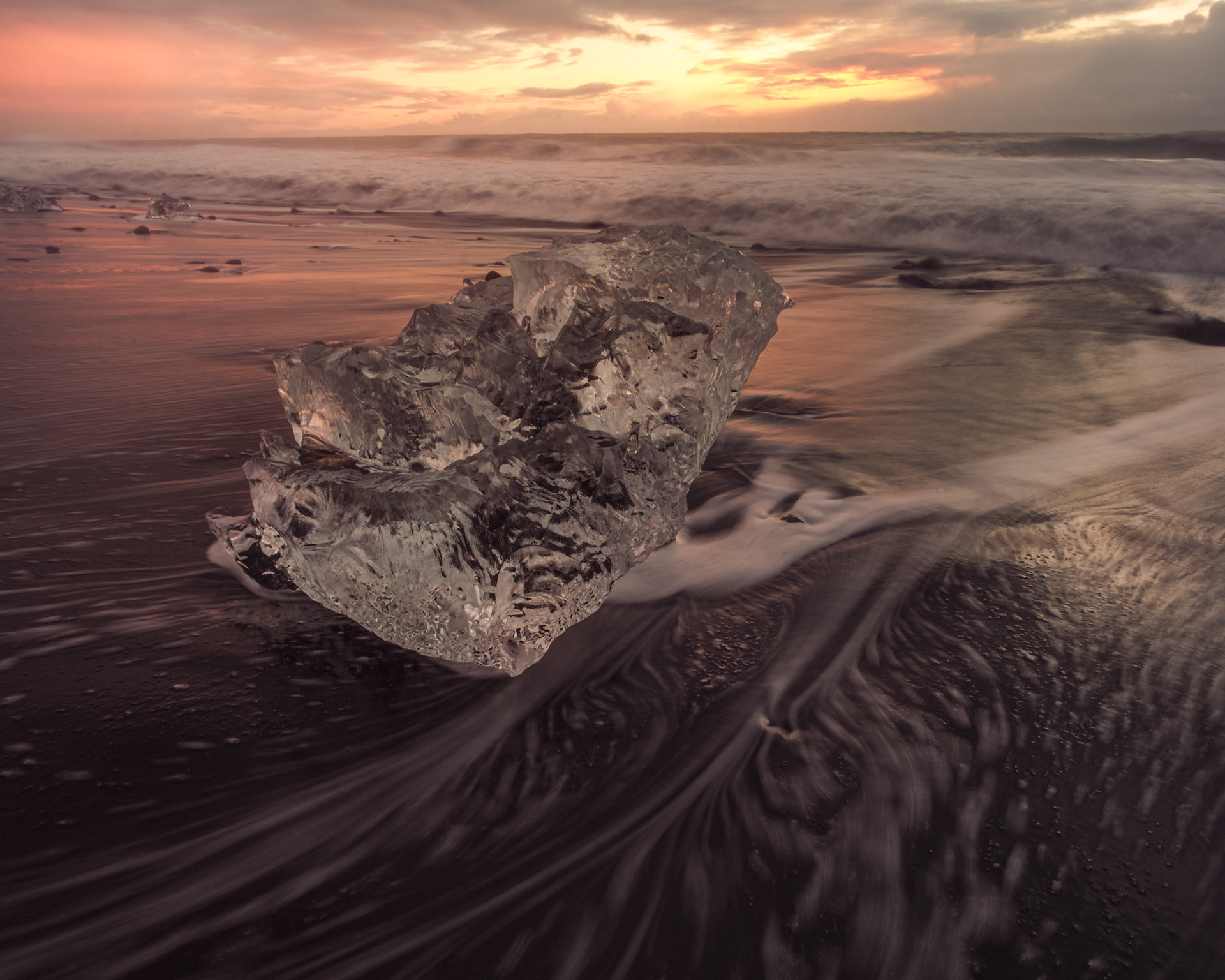 Diamond Beach (Breidamerkursandur, Iceland)