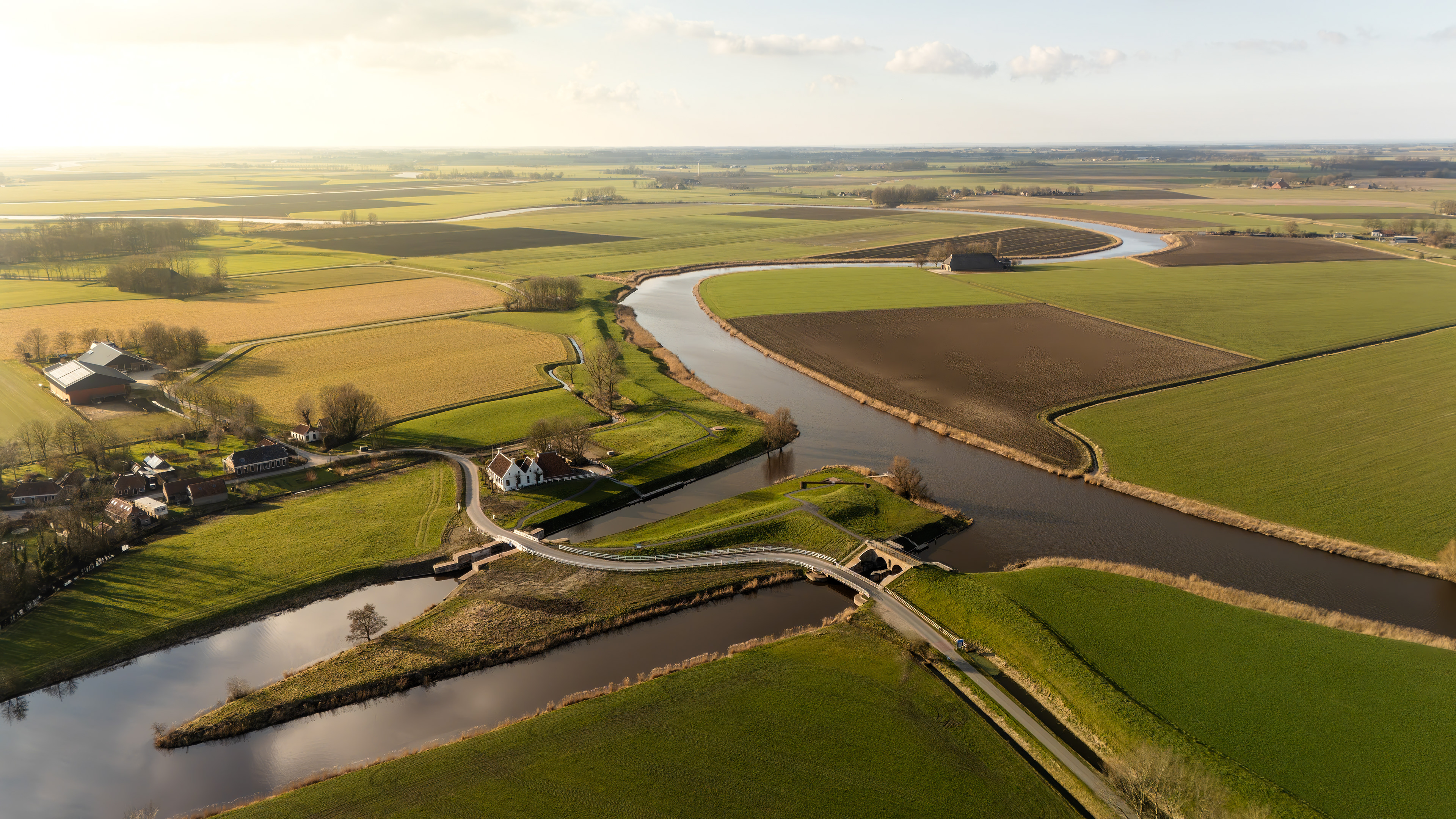 Reitdiep bij Aduarderzijl