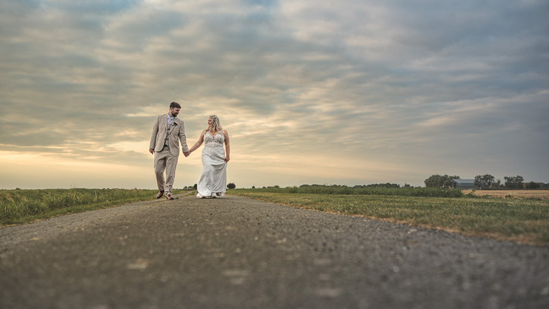 Lincolnshire Wedding Big Skies