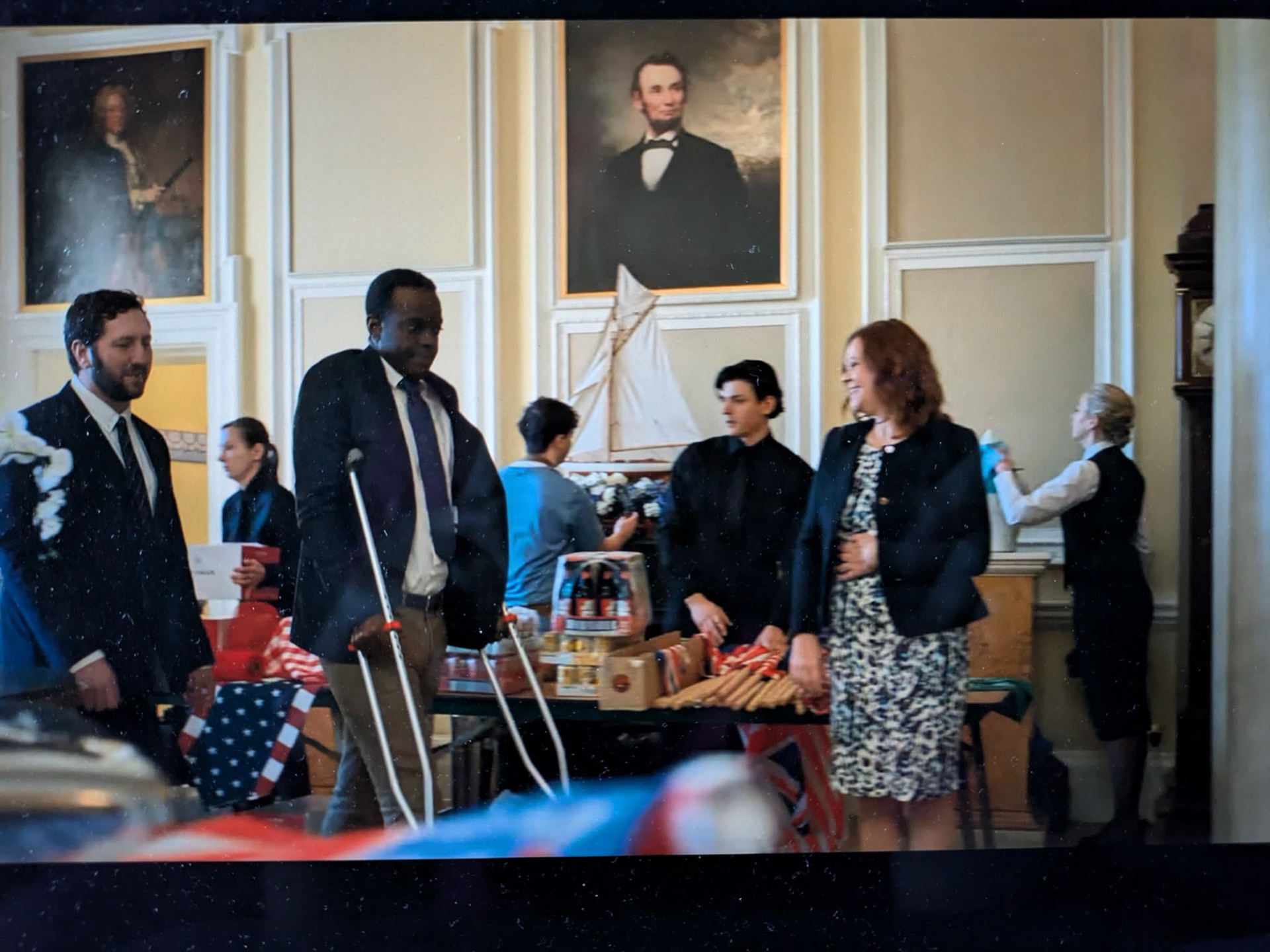 Géraldine Chevalley seen in The Diplomat