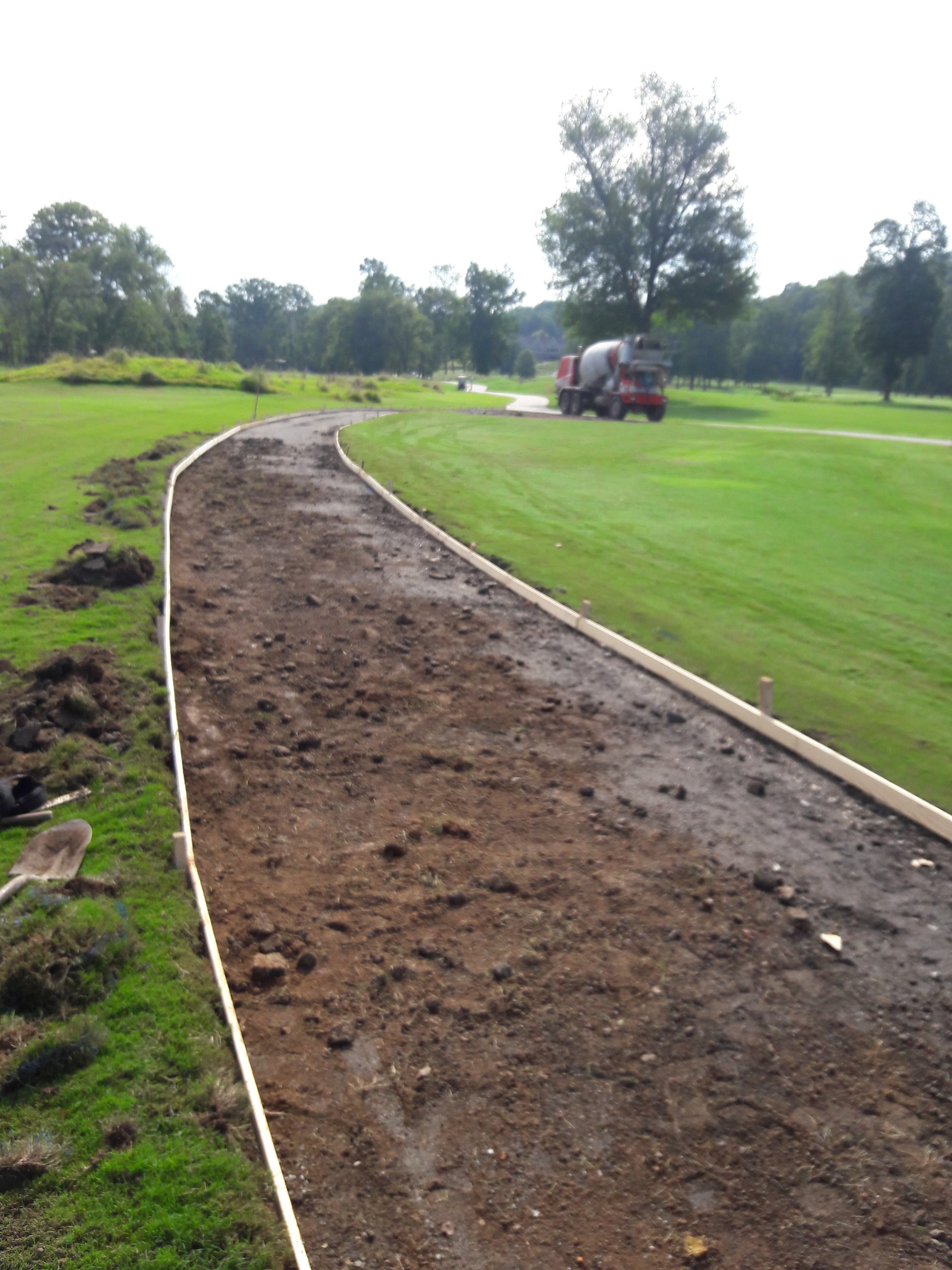 3 year cart path renovation
