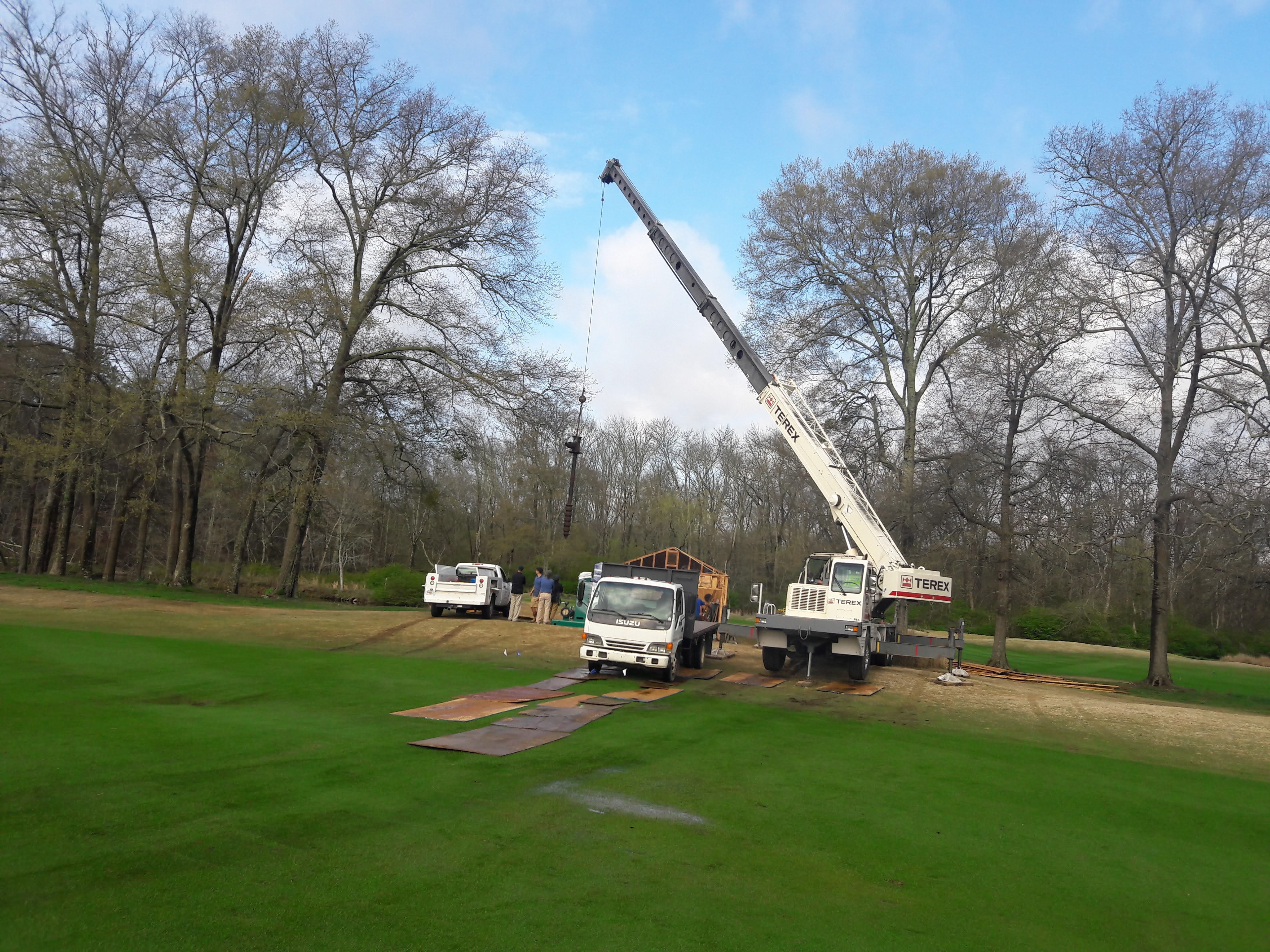 2017 installation new pump house