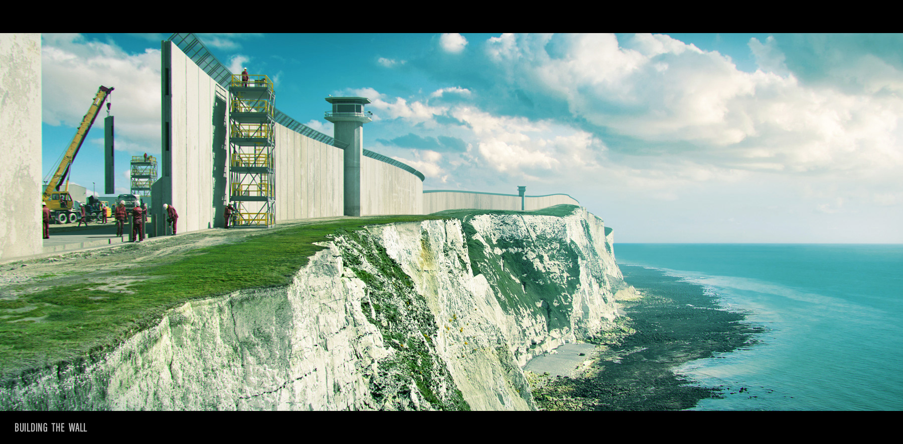 concept art for an unreleased science fiction film project.