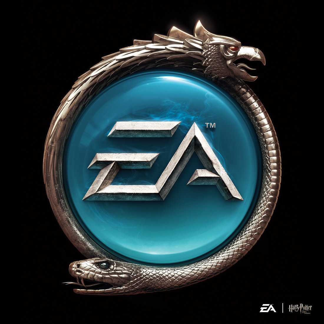 Harry Potter and the Order of the Pheonix Logo for EA Games by Malcolm Tween and Digital Progression