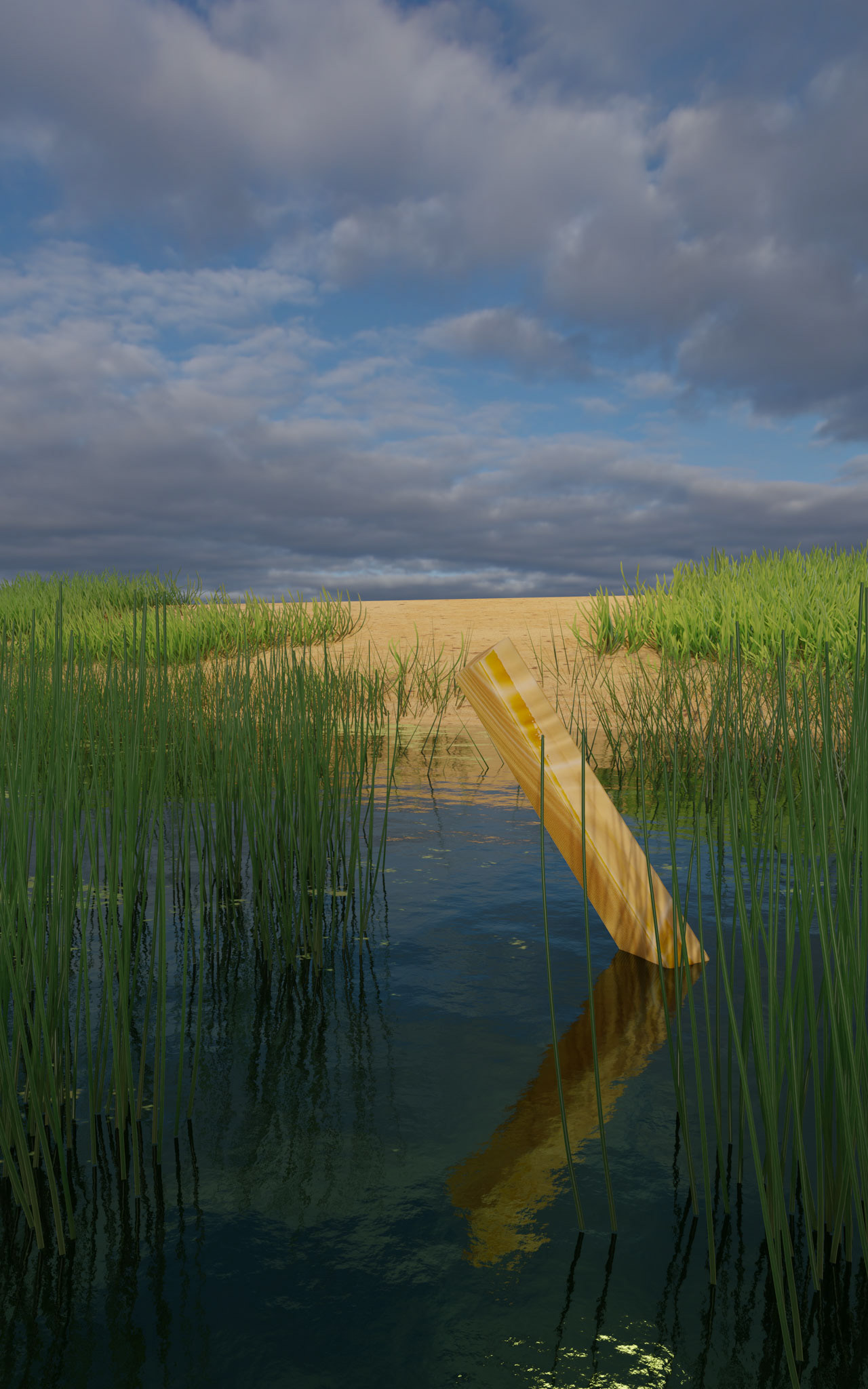 Adjusted grass texture | Adjusted stake color | Adjusted lighting