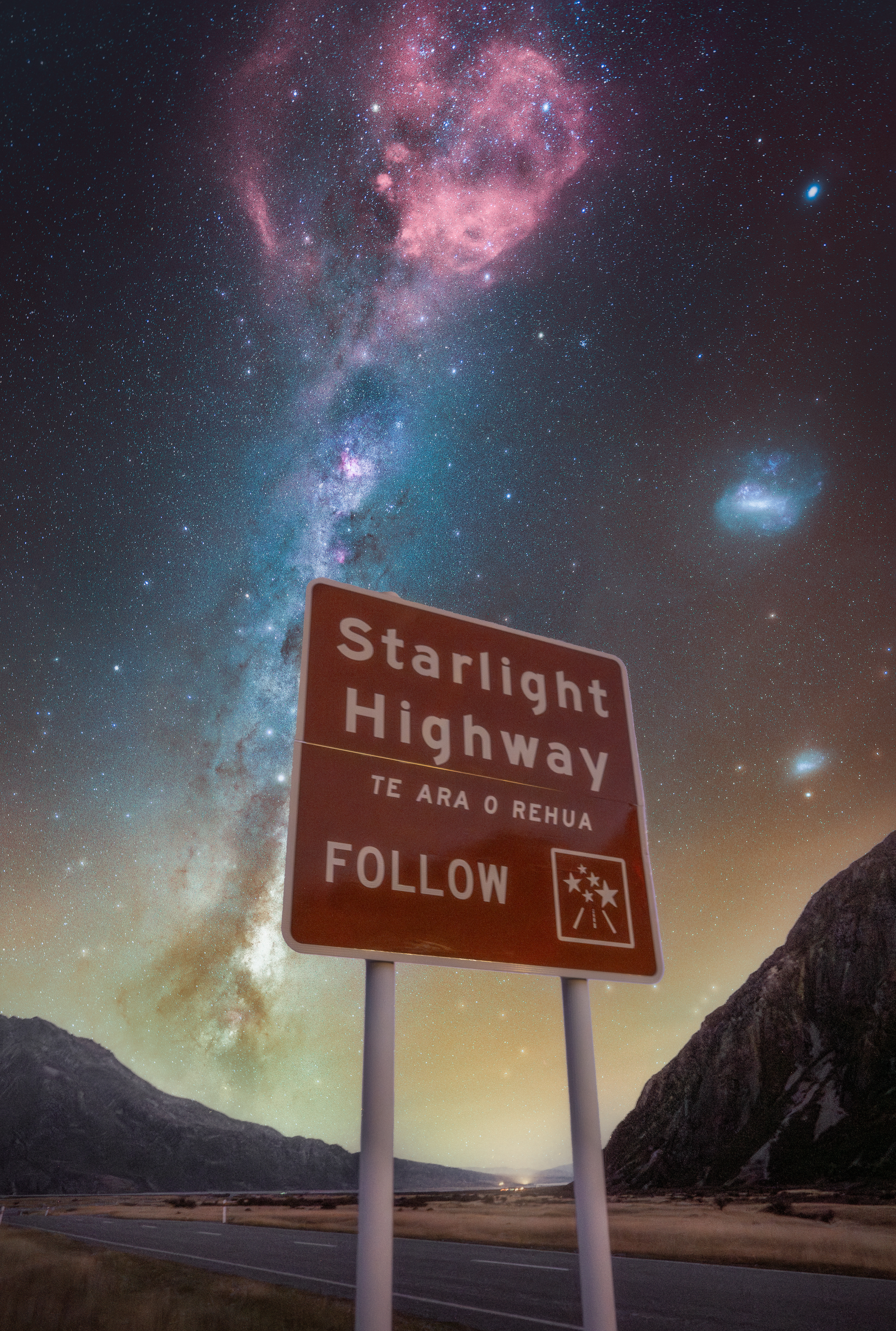 Starlight Highway Milky Way