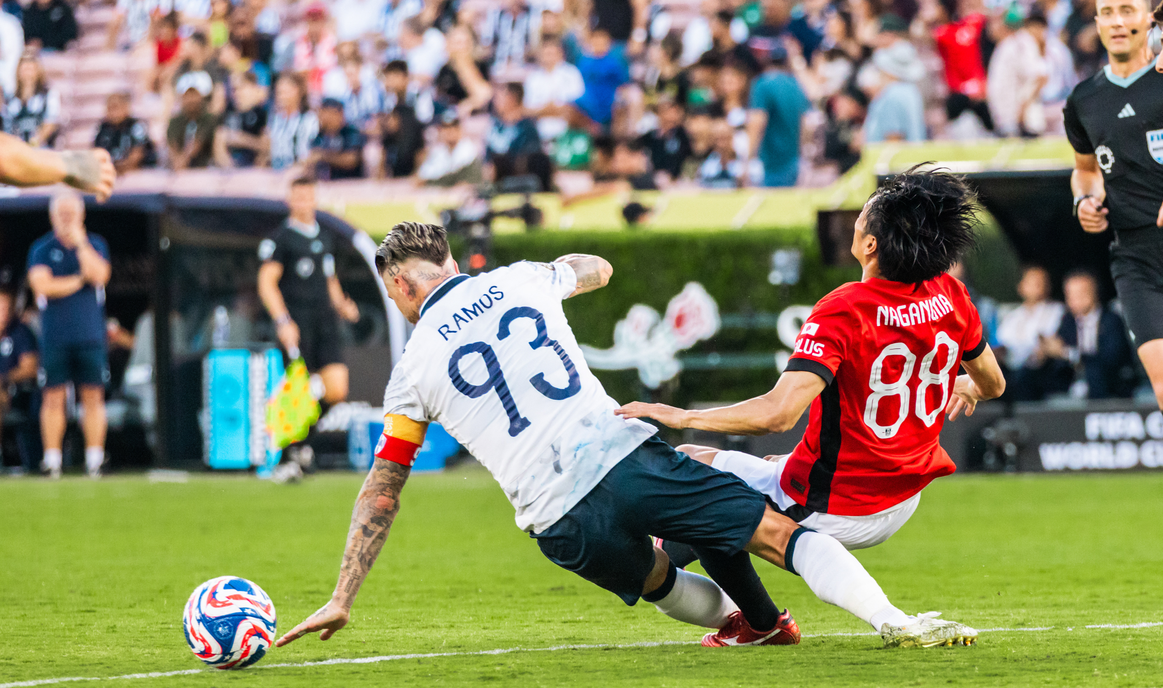 Sergio Ramos and Yoichi Naganuma - FIFA Club World Cup