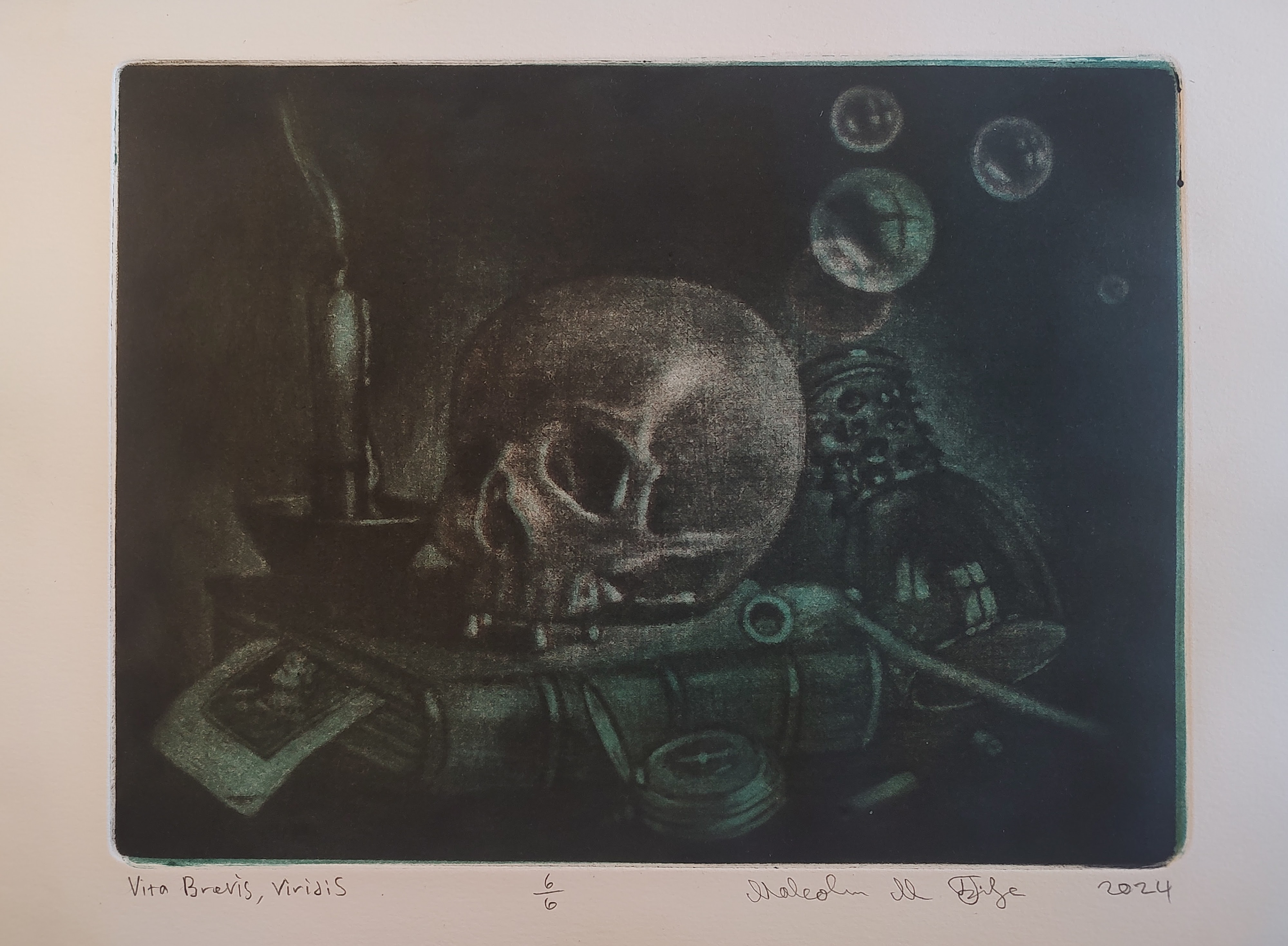 Vita Brevis, 11 x 15 in, 2024