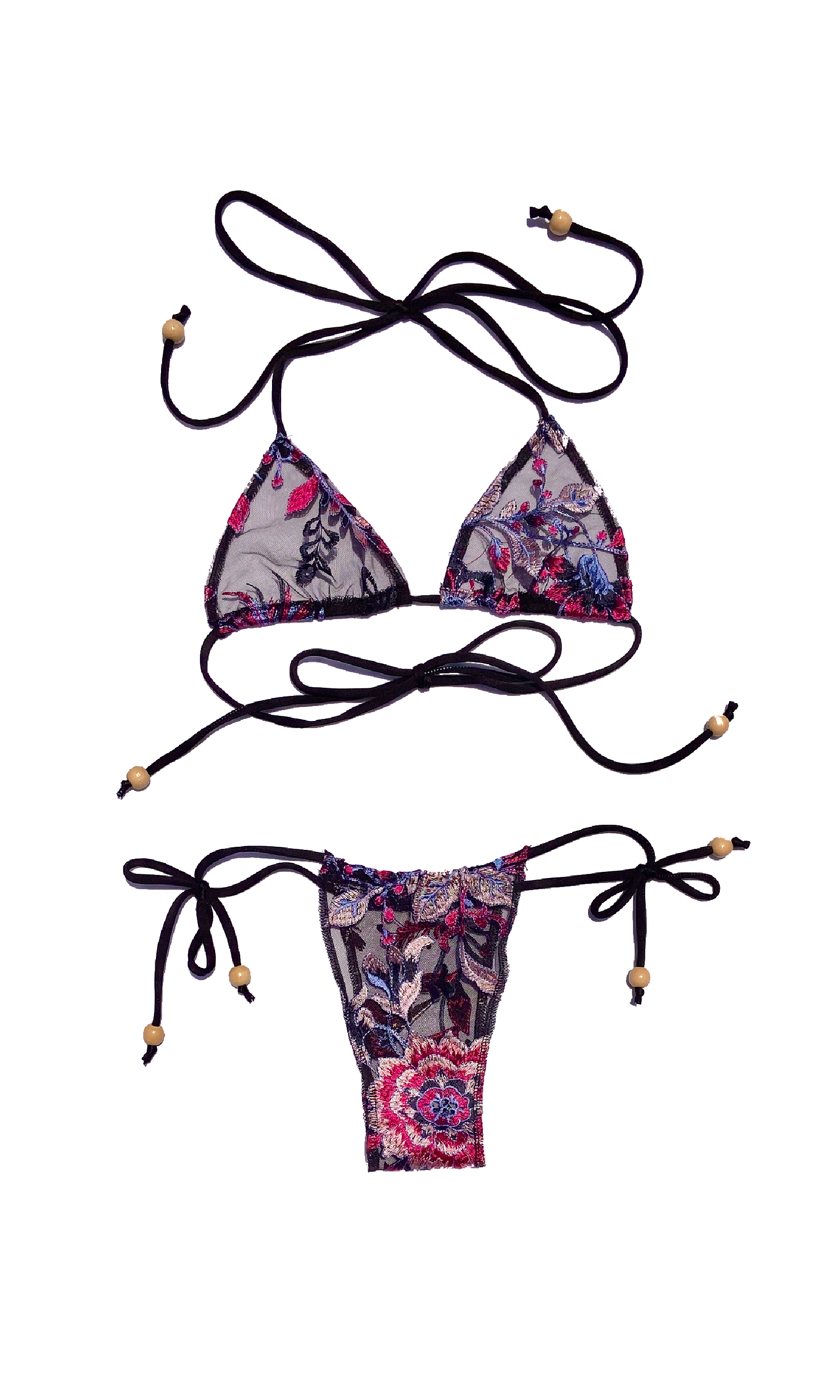 Embroidered Bikini