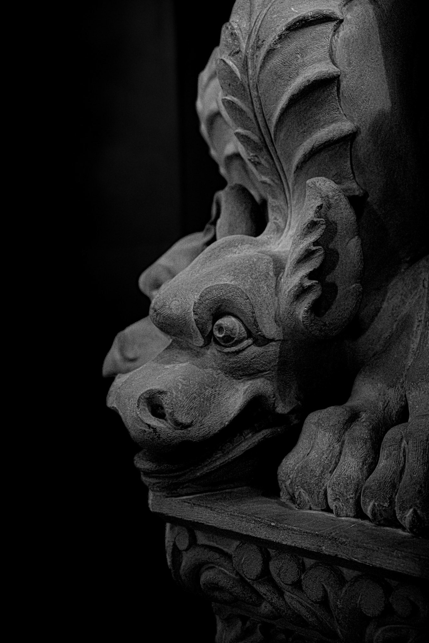 The Guardian. Time softens more than stone. Even the faces carved to frighten us eventually become familiar.