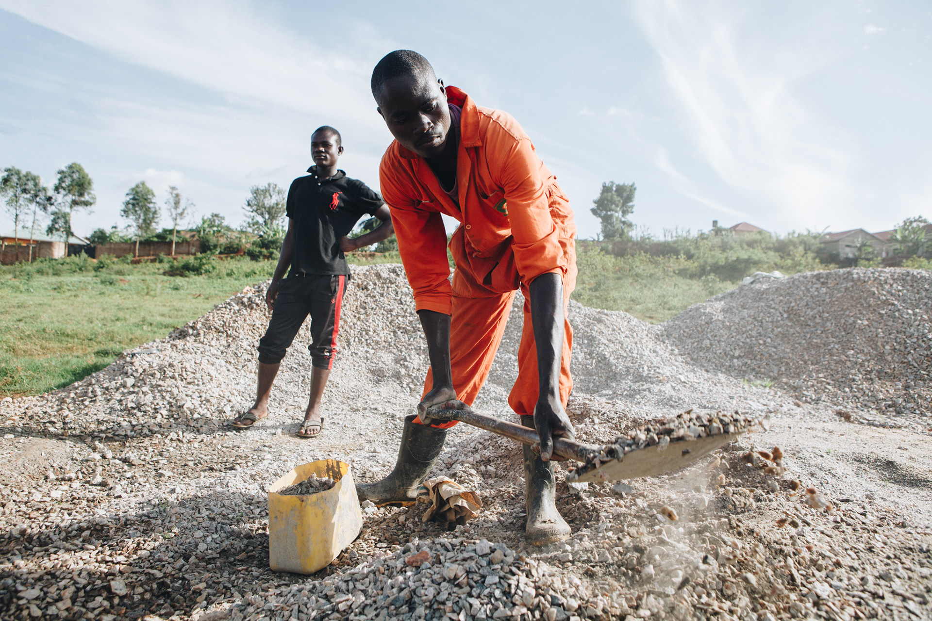 Plastic recycling facility construction, Uganda - editorial for non-profit Yunus Social Business (YSB)