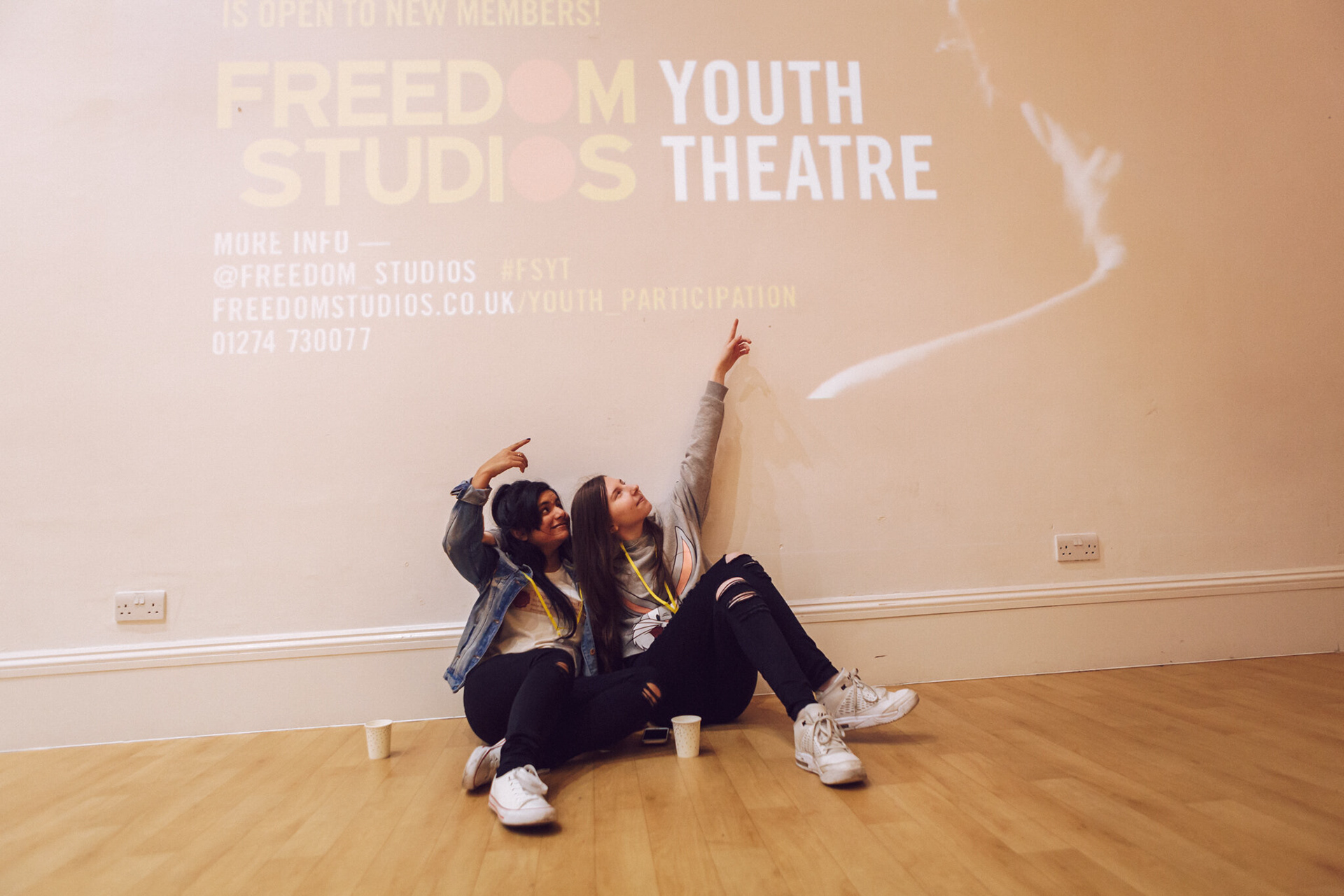 Youth Theatre rehearsals at Freedom Studios, Bradford