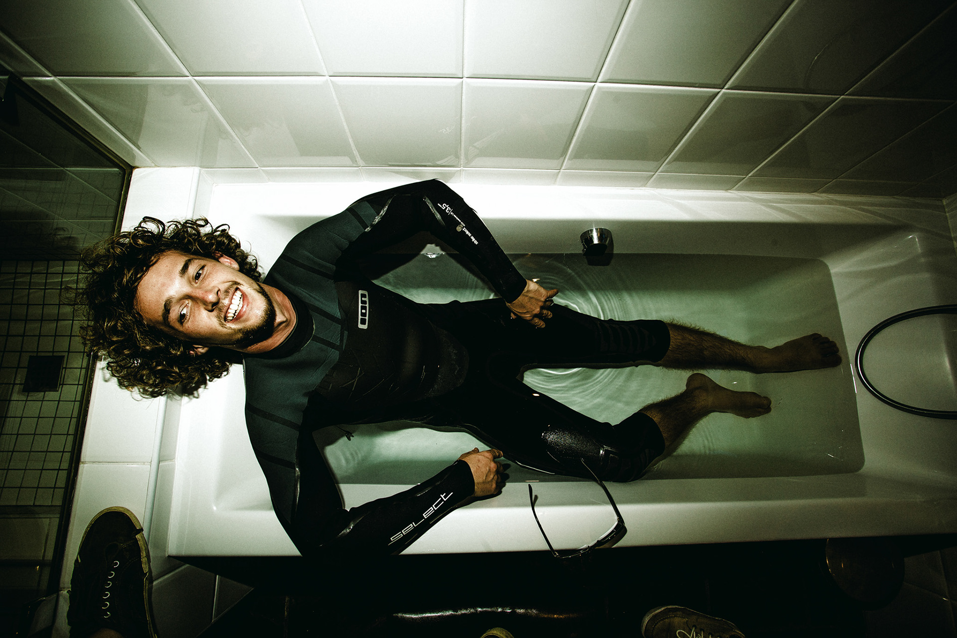 Mario Rodwald, European kiteboarding champion - Cape Town, South Africa