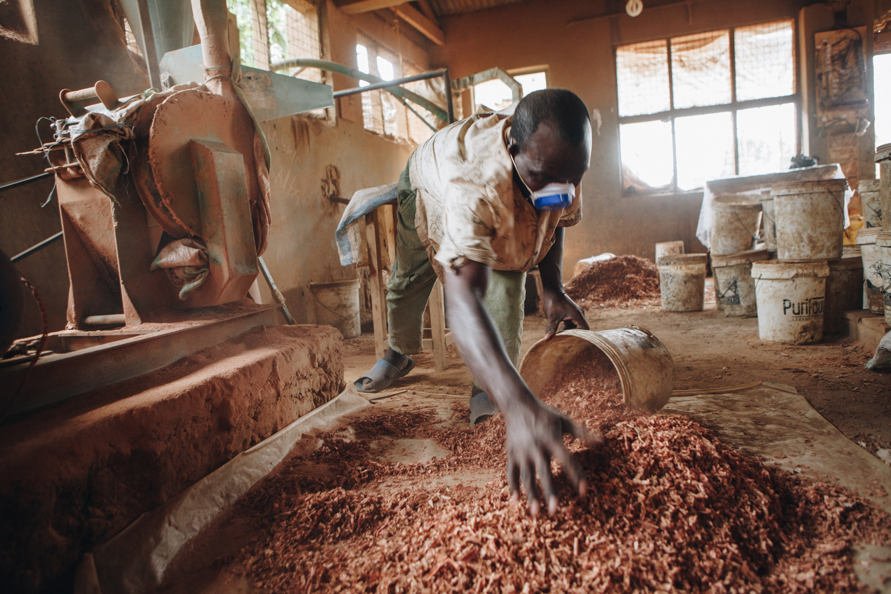 Water filter pot production, Uganda - editorial for non-profit Yunus Social Business (YSB)
