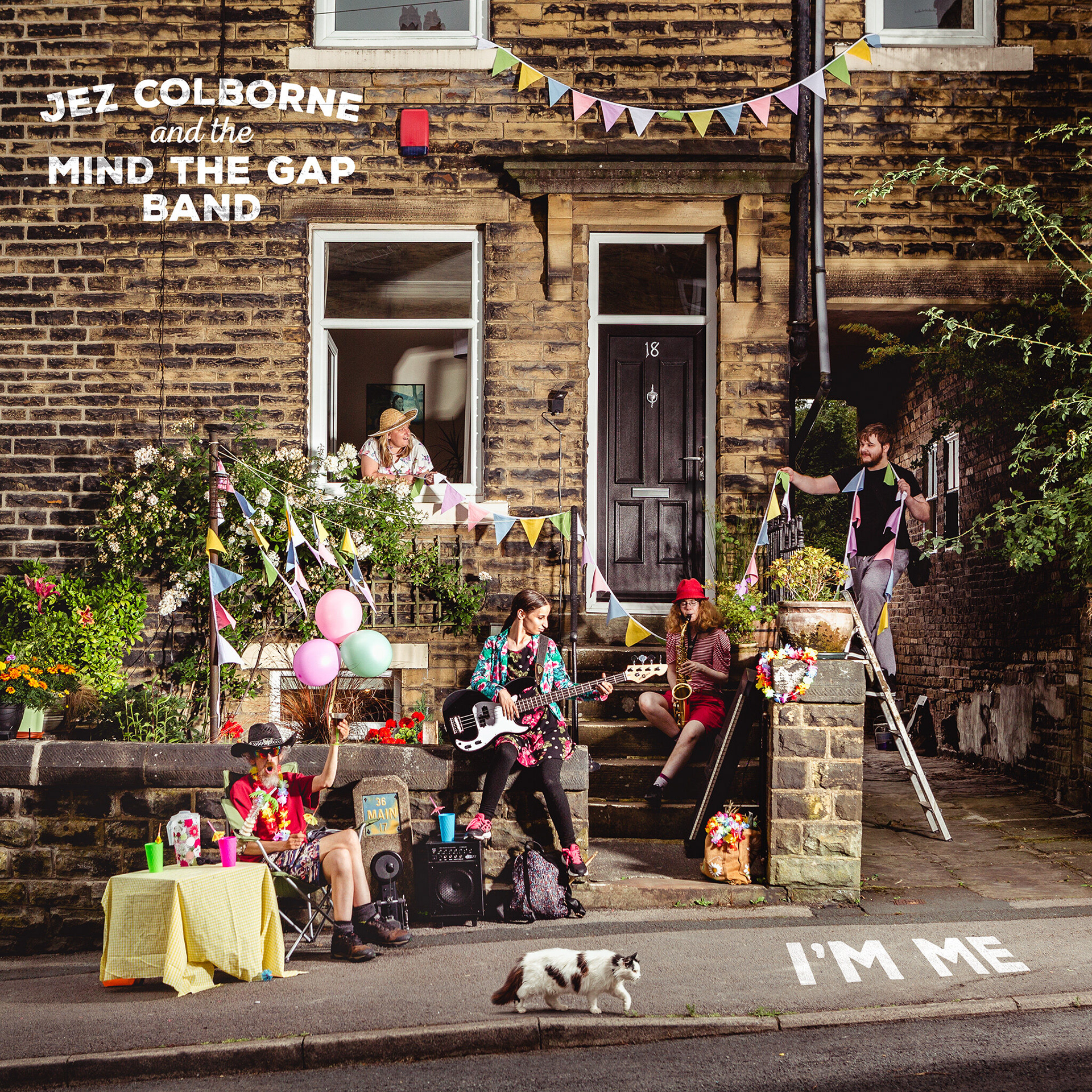 Album cover for Jez Colborne and the Mind The Gap Band