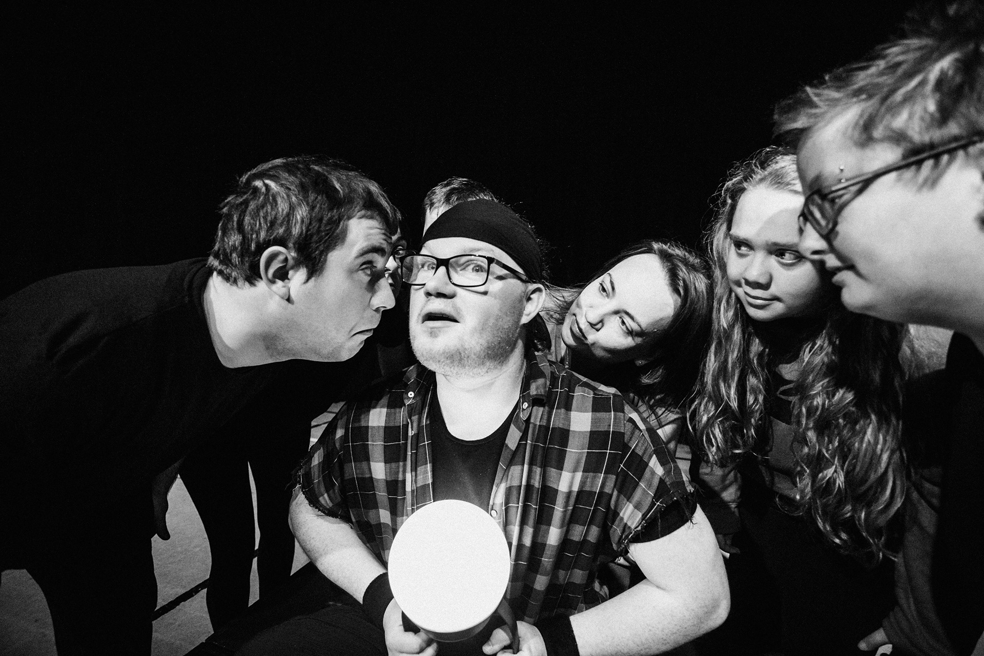 Rehearsal photos at Mind The Gap Theatre Co. - learning disability theatre